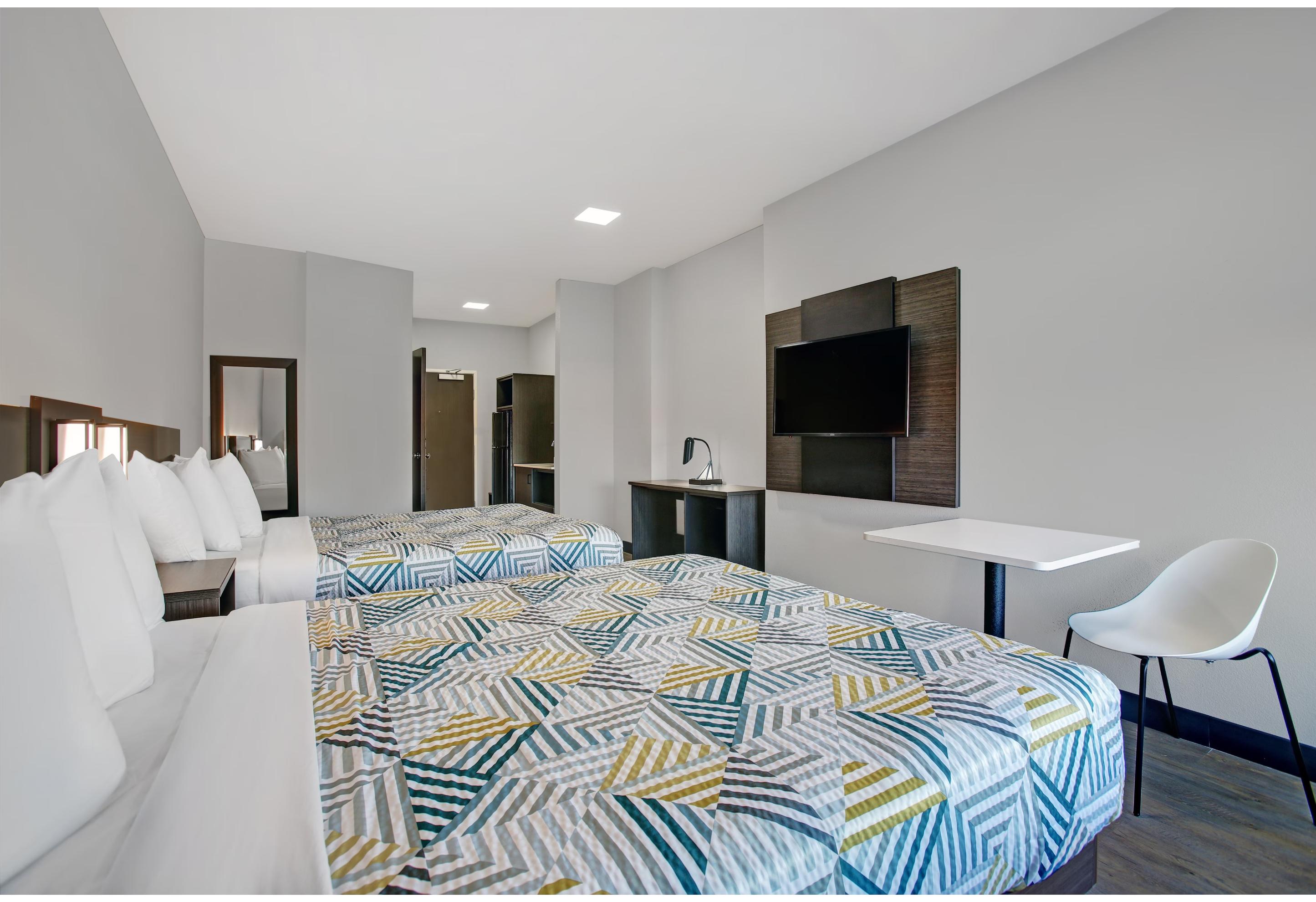 غرفة رباعية بسريرين كوين، Motel6 Monahans, TX 6/8