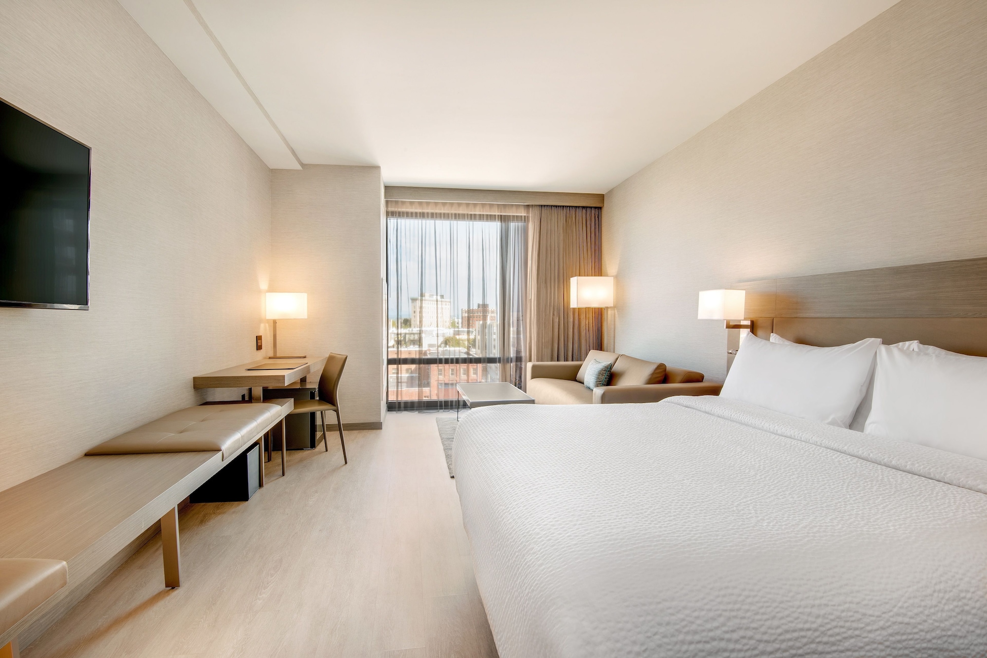 ROOM, KING BED, SOFA