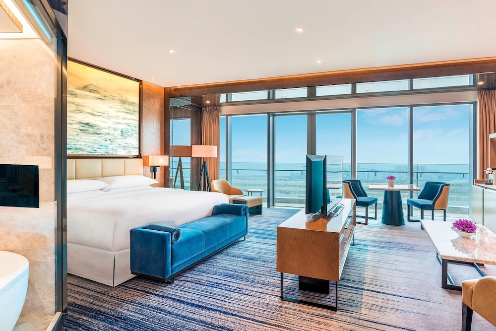 جناح جونيور بشرفة بغرفة نوم واحدة، Sheraton Zhuhai Hotel 2/10