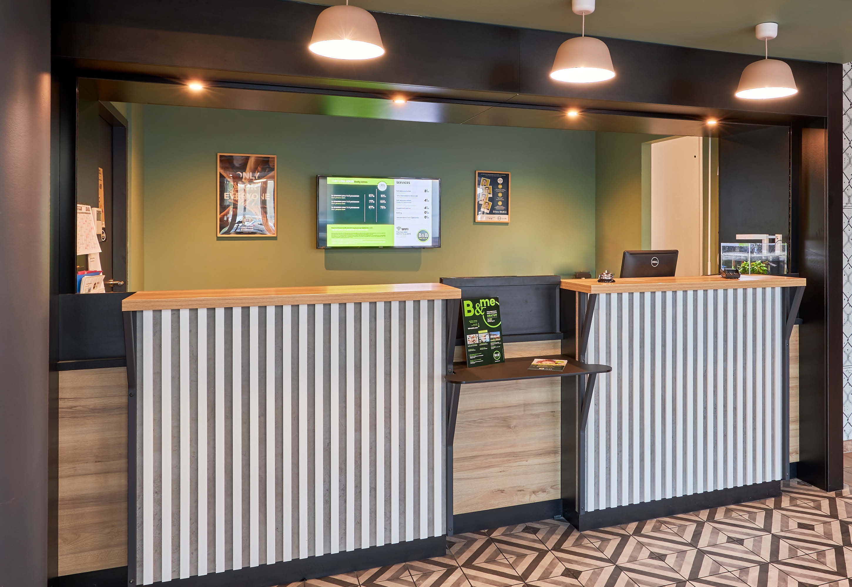 Lobby at B&B HOTEL Ouistreham, OUISTREHAM