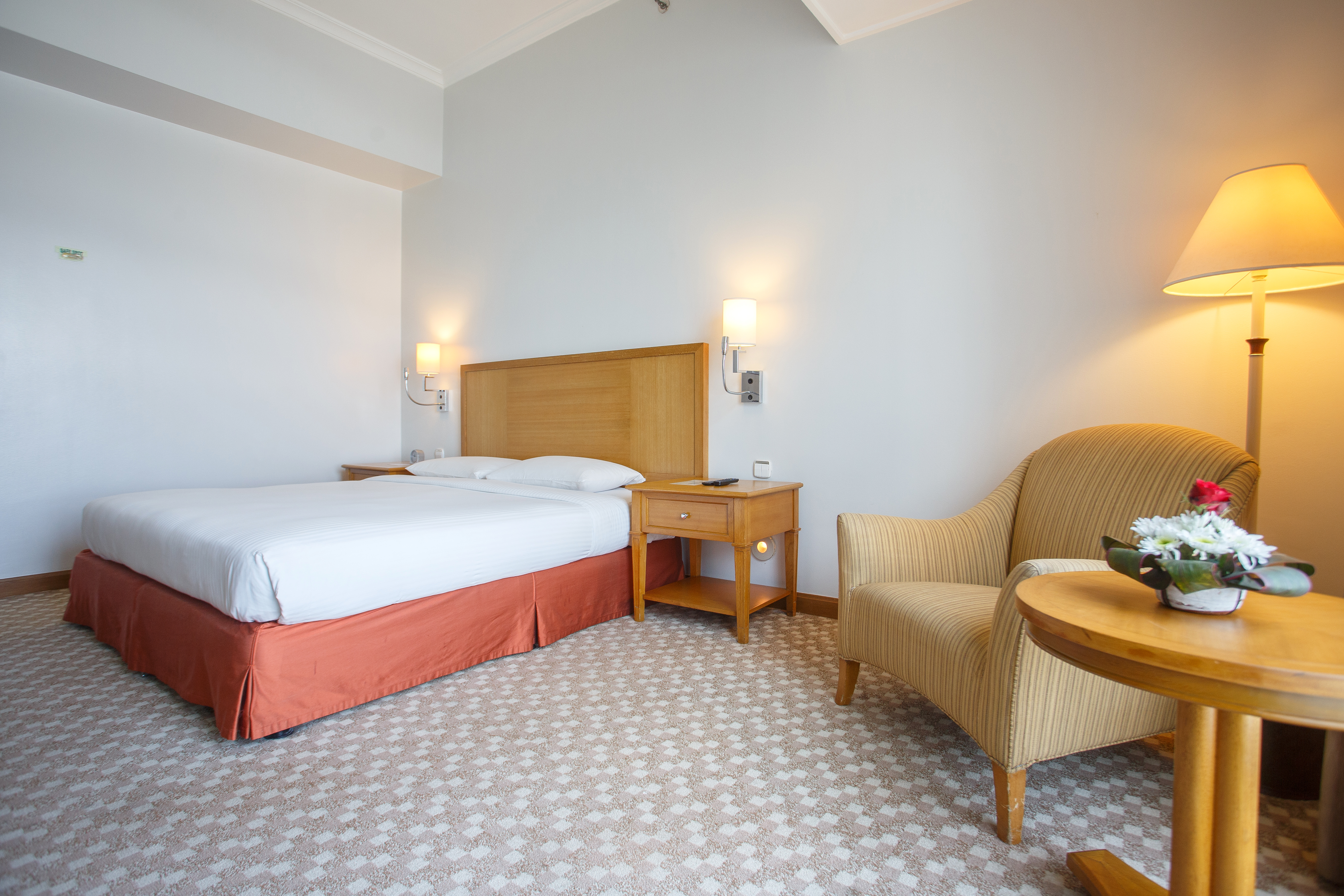 غرفة ديلوكس بسرير مزدوج، The Linden Suites 3/4
