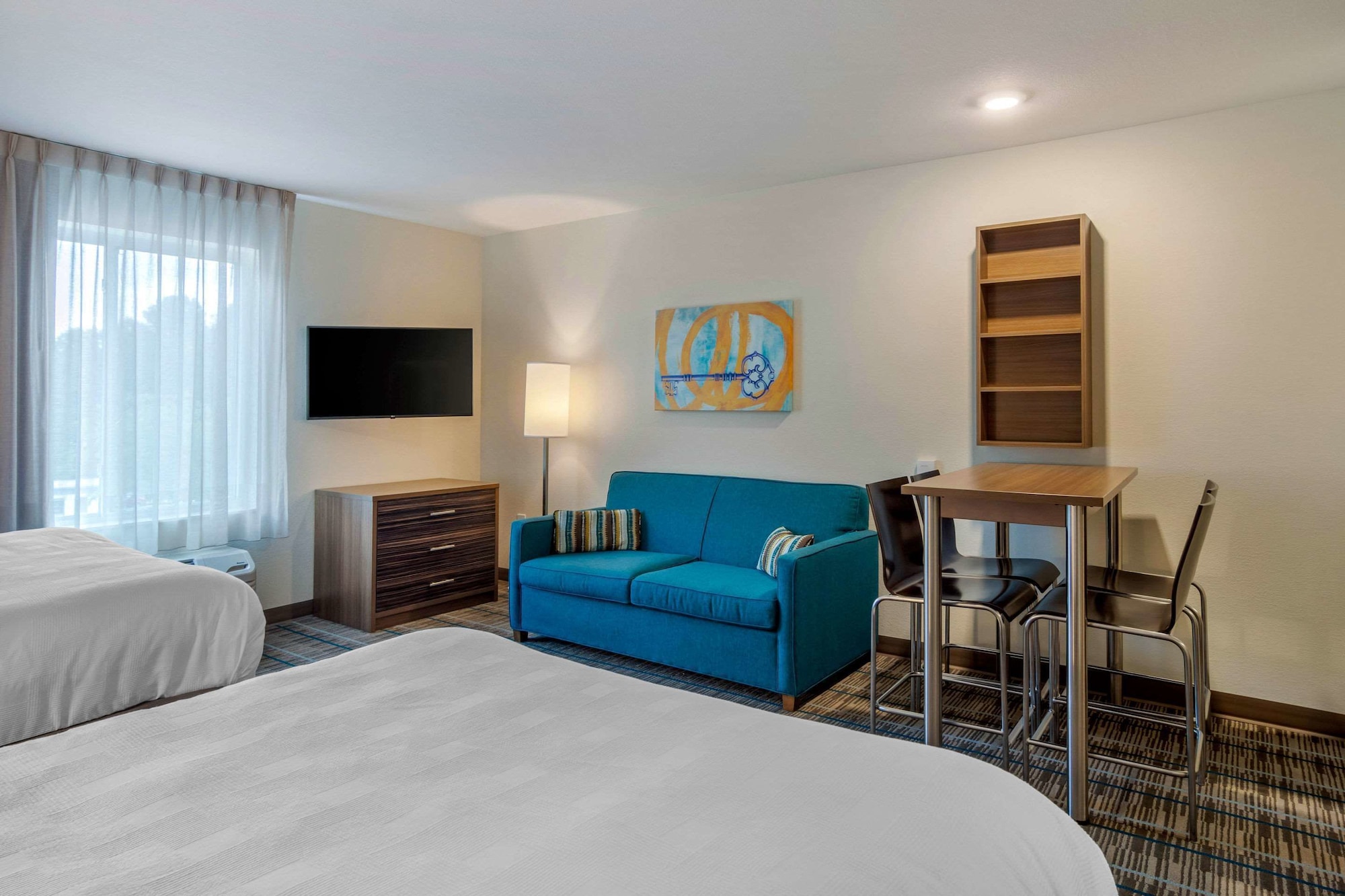 Efficiency, Suite, 2 Queen Beds, Sofa, Accessible، MainStay Suites Newnan Atlanta South Hotel 2/3