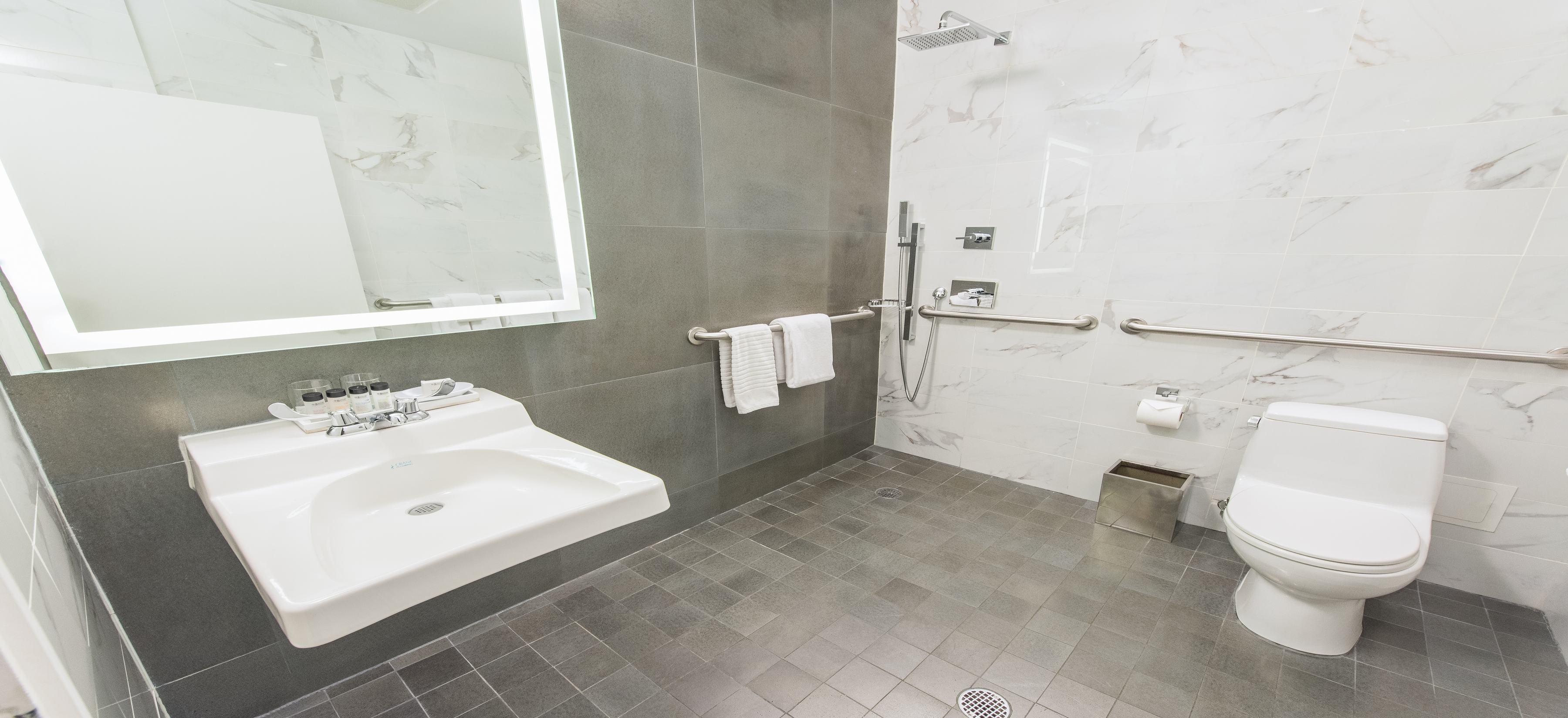 غرفة بسرير كينج لذوي الإعاقة، Moderne Hotel Nyc 3/4