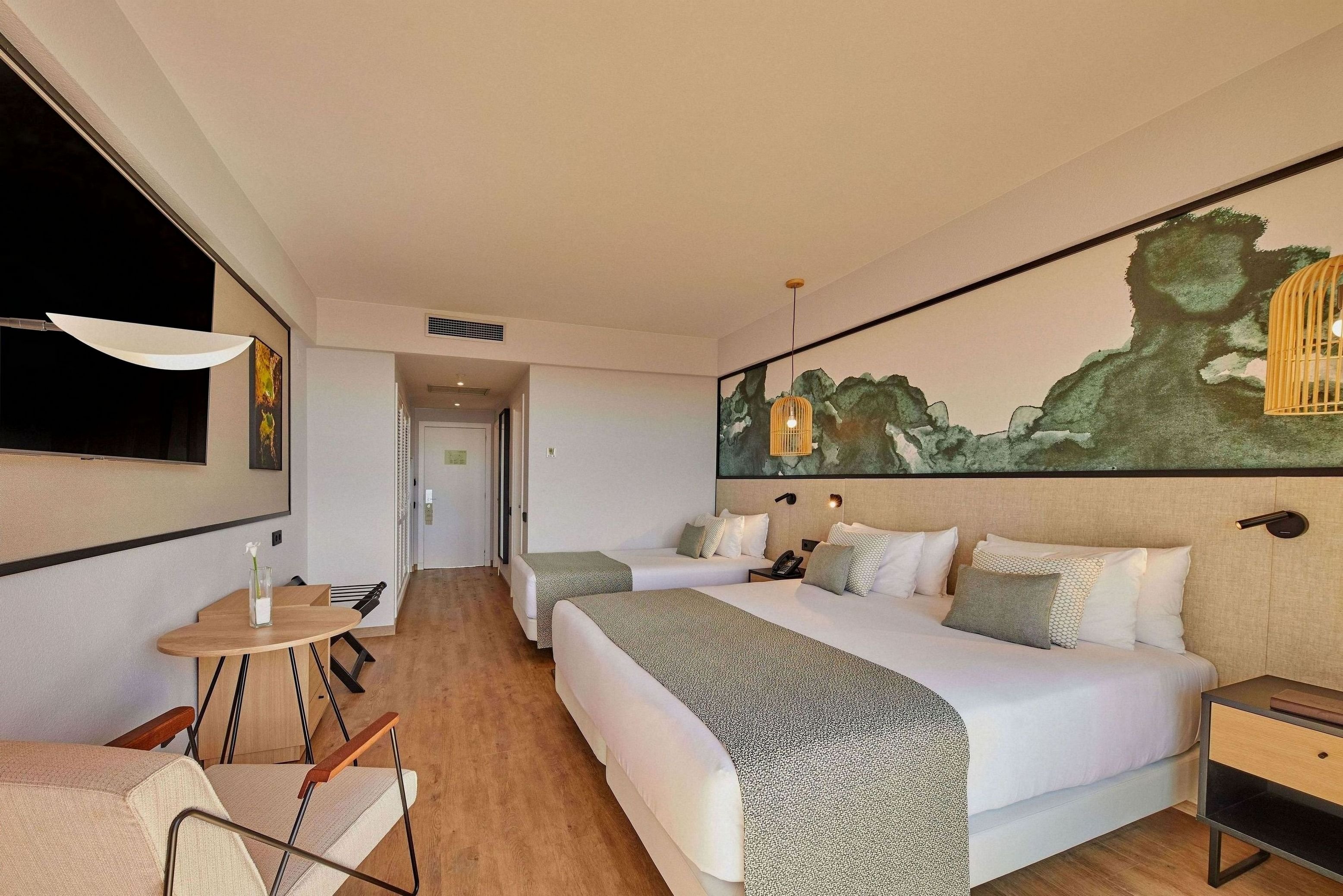 Room, Double Bed, Lateral Side Sea View