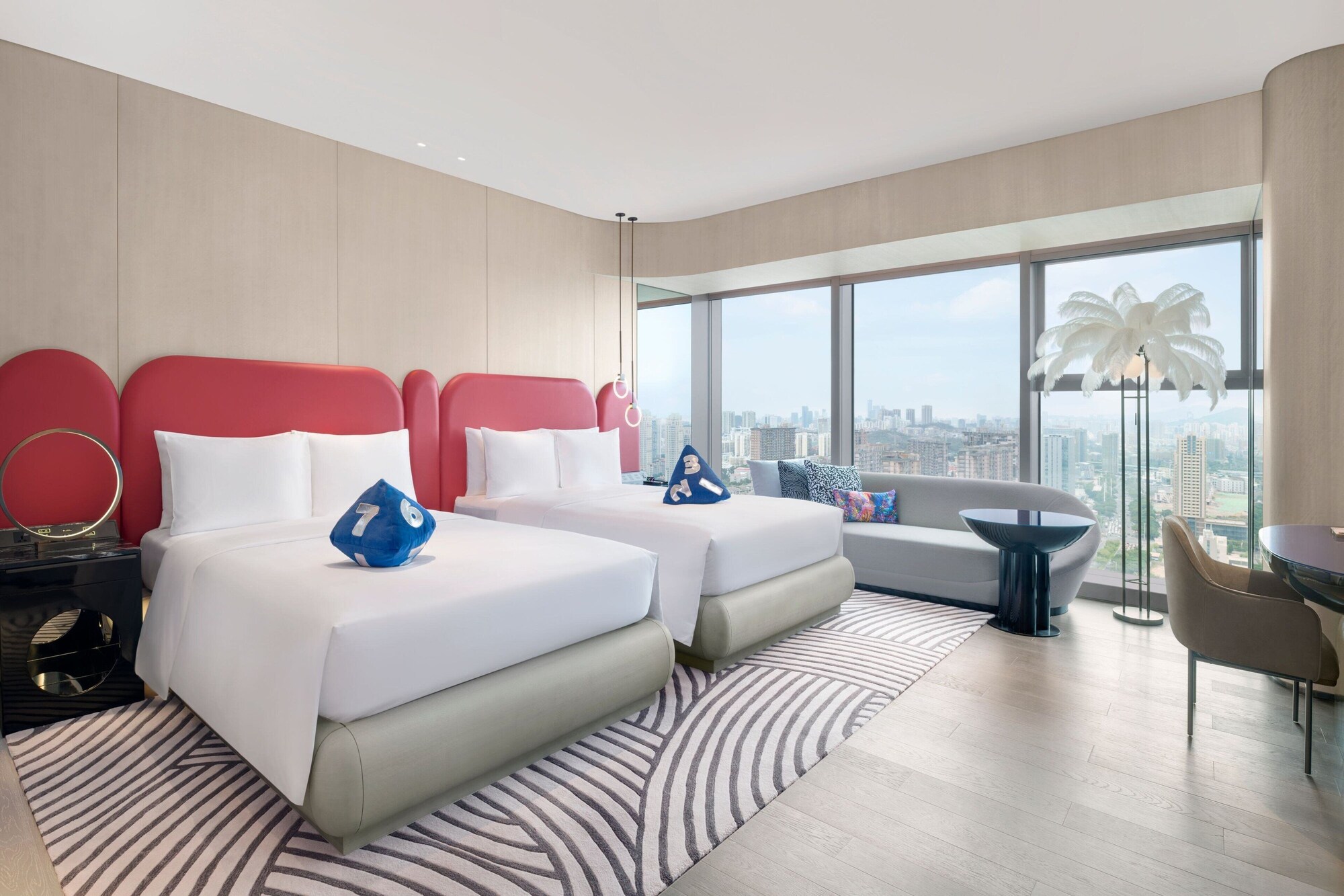 Fabulous, 2 Double Beds, City View