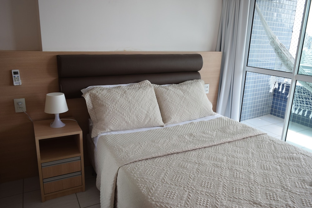 شقة بسرير مزدوج وسرير فردي بغرفتي نوم مع أريكة، Vip Beira Mar Residence 5/7