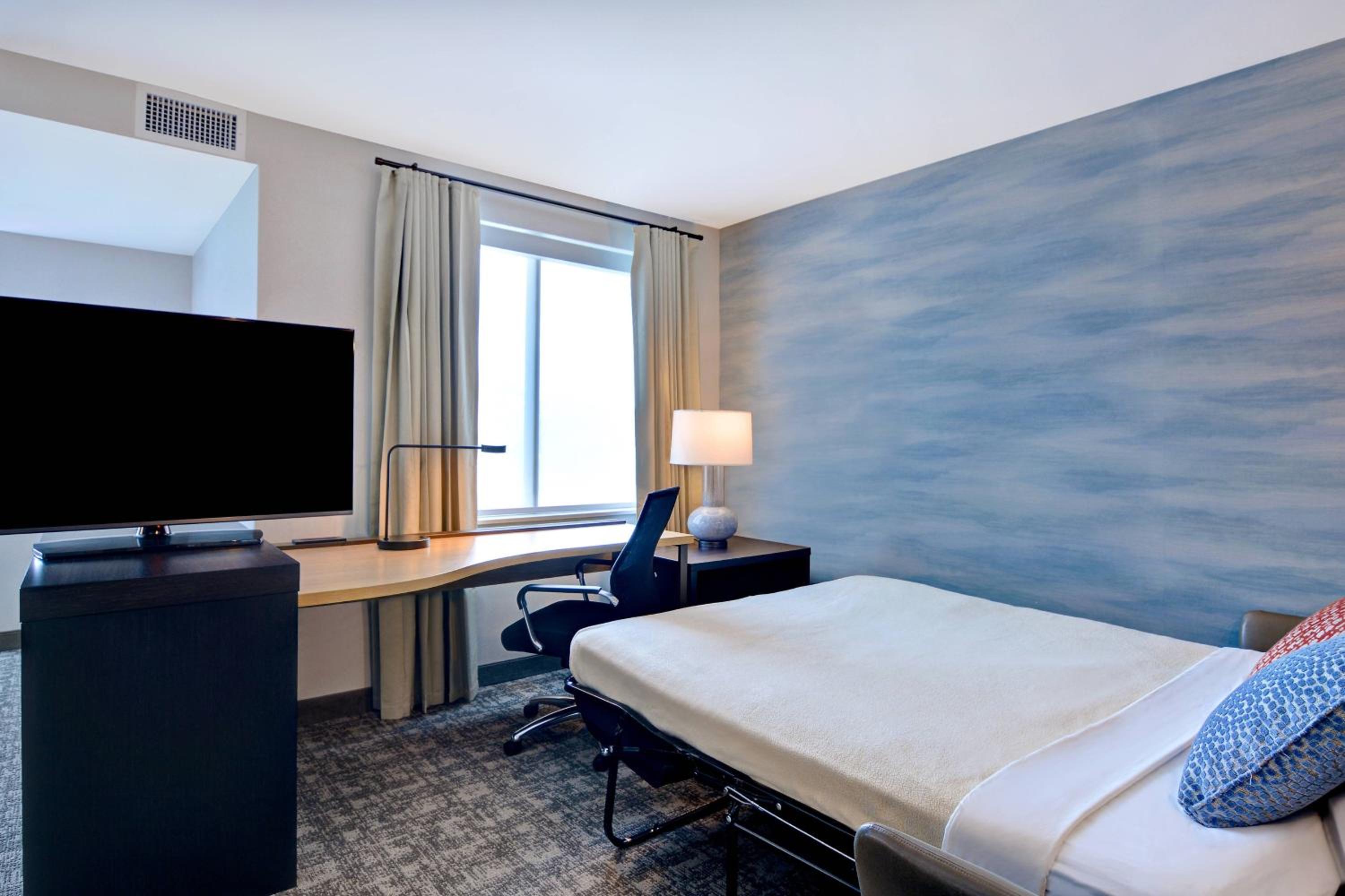 استوديو بسرير كوين مع أريكة لذوي الإعاقة، Residence Inn by Marriott Fort Walton Beach 3/9
