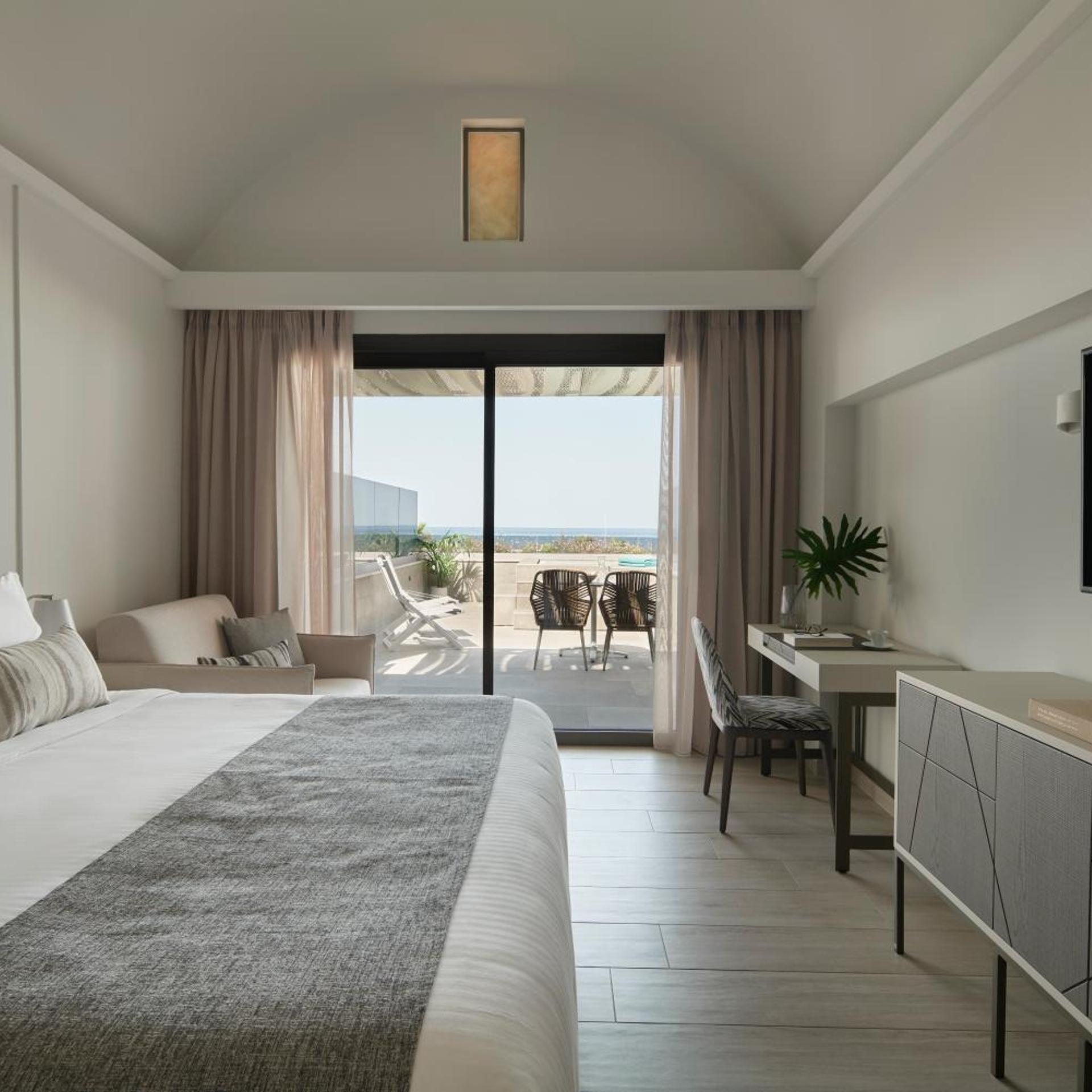 Double Room Superior Outdoor Jacuzzi Sea View