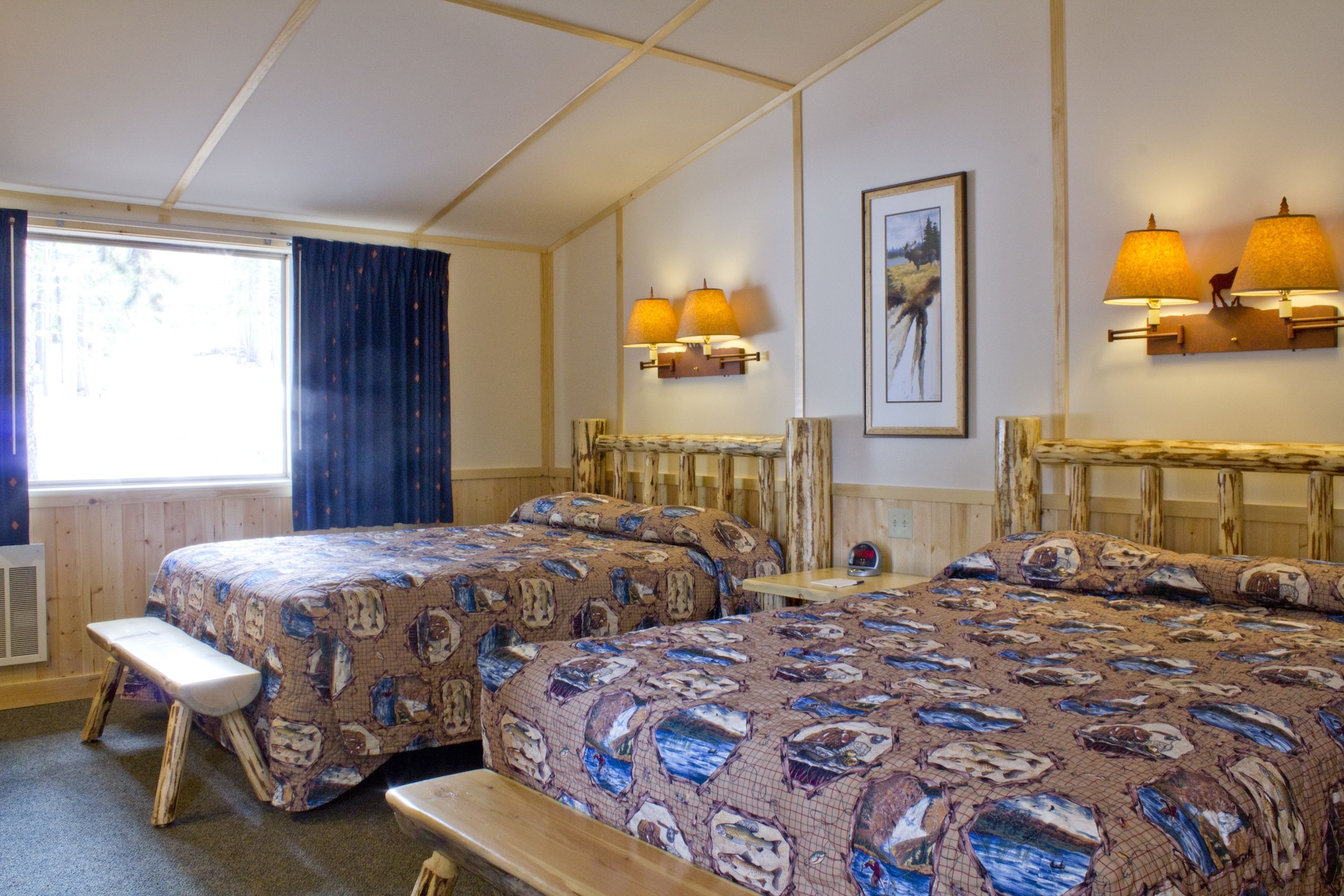 Room at Lake Lodge Cabins, YELLOWSTONE - WY