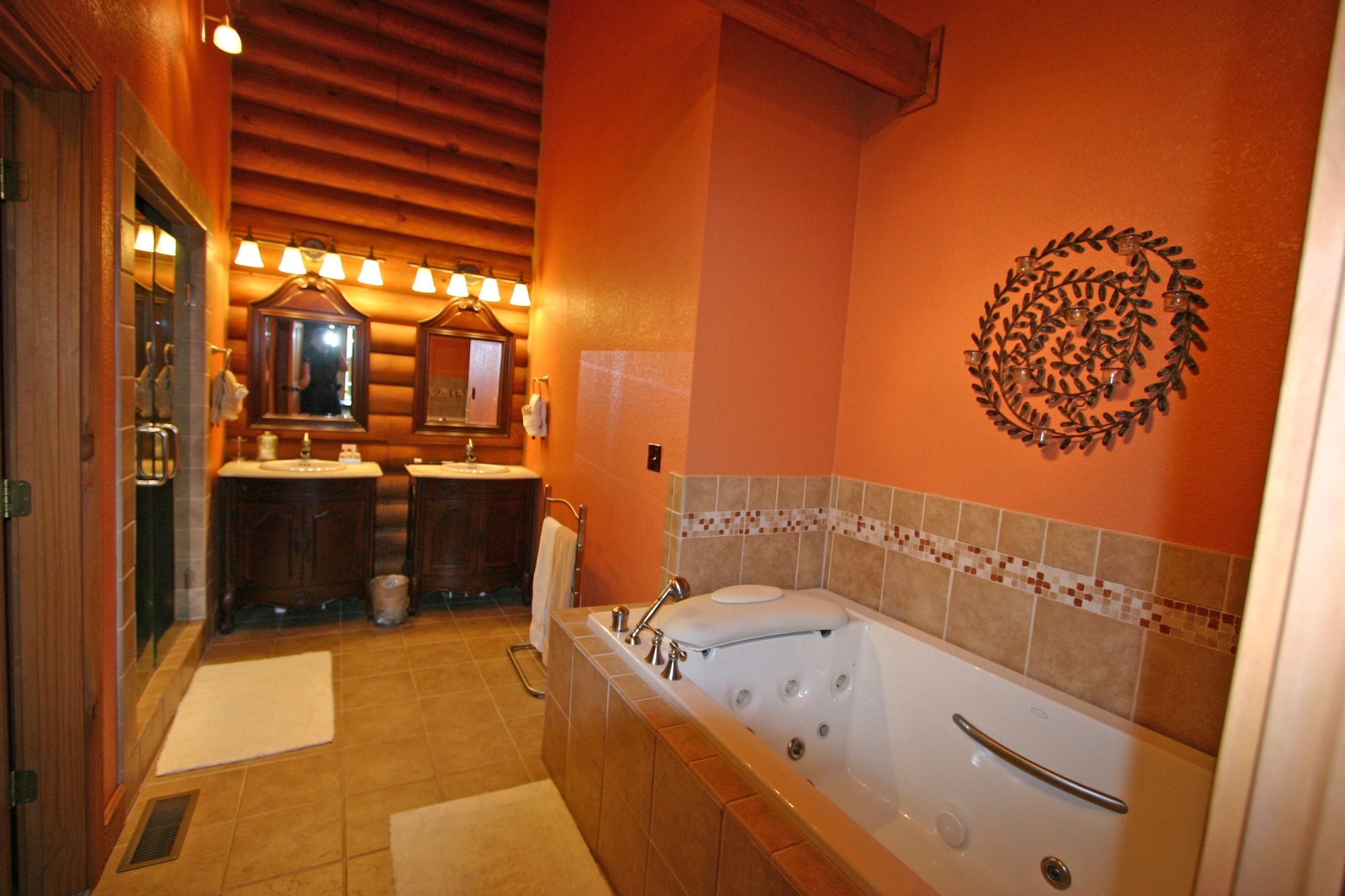 Honeymoon, Suite, Cabin, King Bed, Kitchen