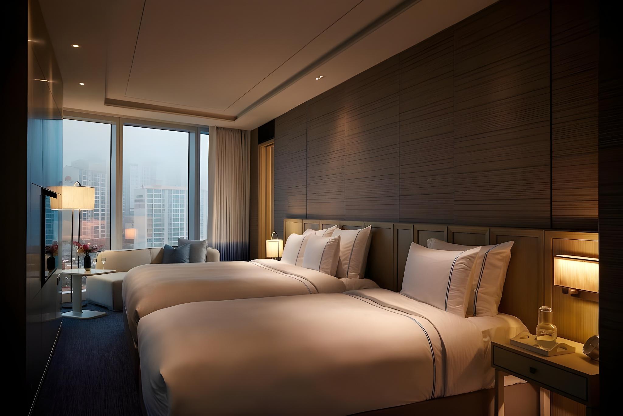 Signiel, Premier, Family, Twin Beds, King Bed, Single Bed, City View