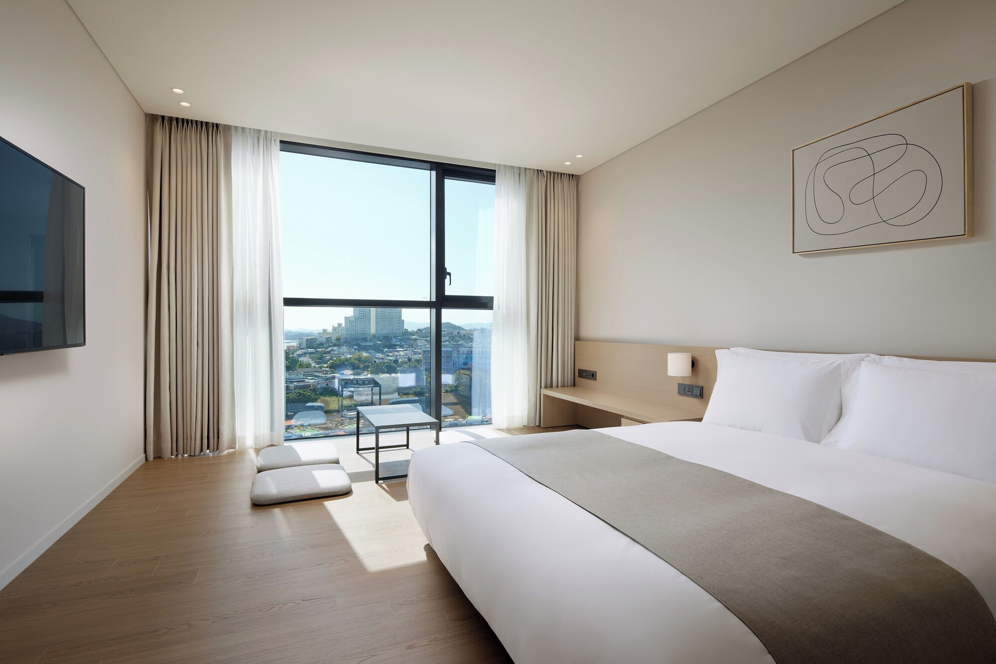 Ondol, Standard, 2 Futon Beds, City View