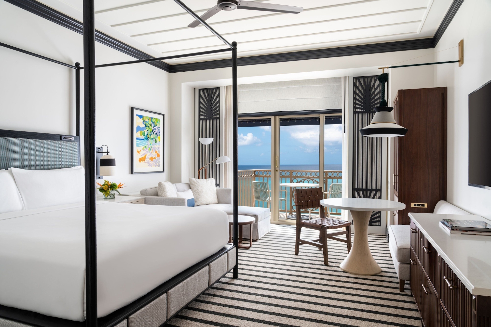Room, King Bed, Ocean Front, Balcony