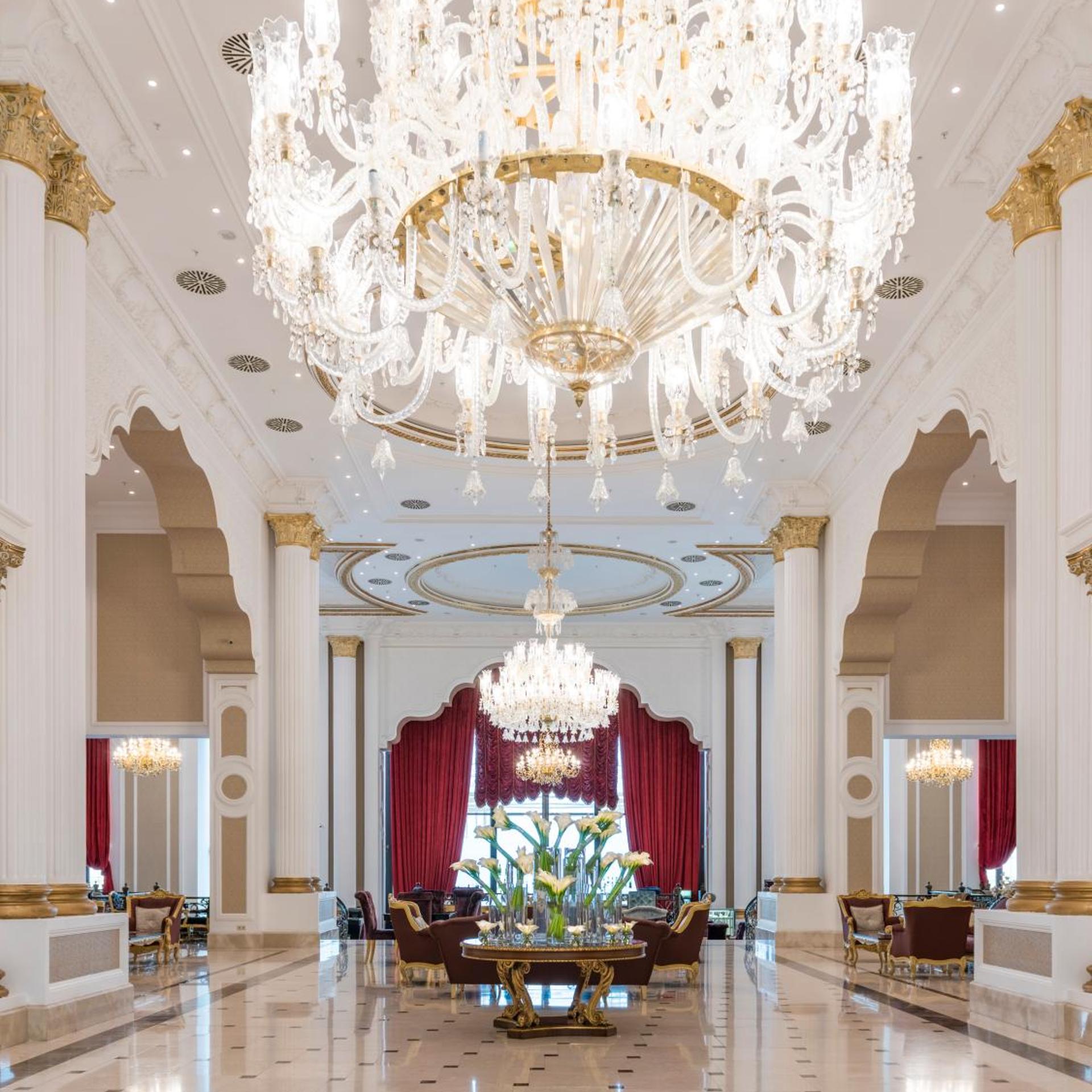 Lobby at Quba Palace Hotel, QUBA
