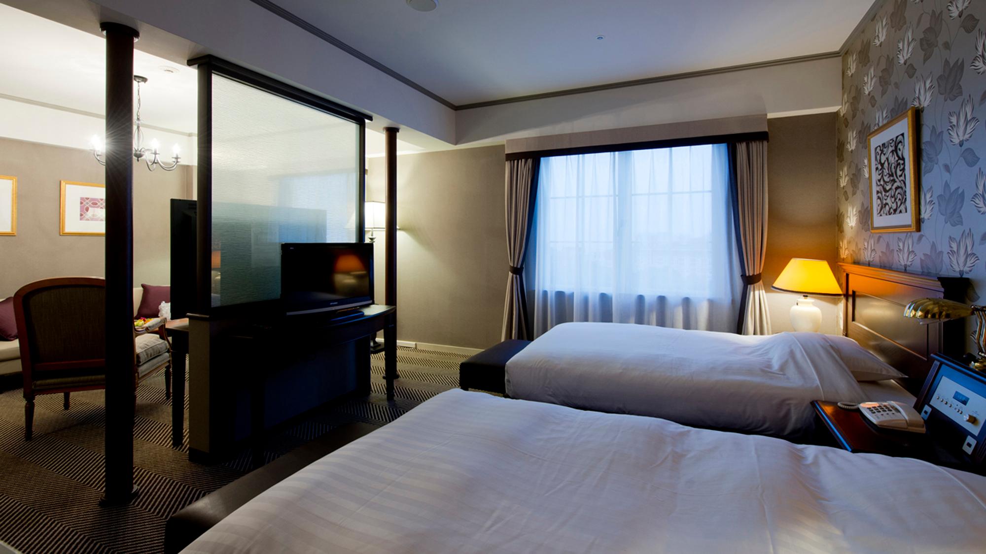 Junior Suite, Twin Beds, No View