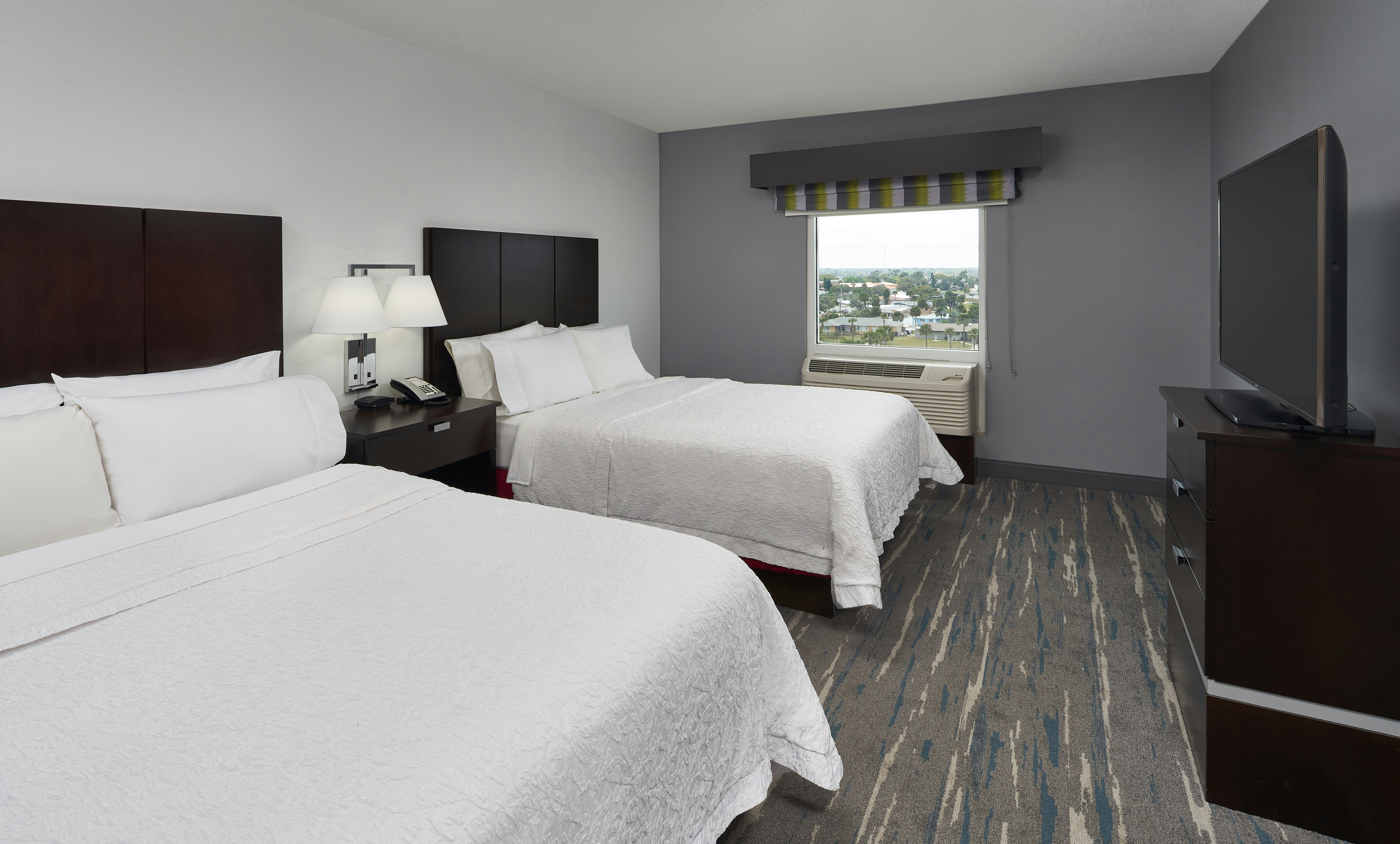 Studio, 2 Queen Beds, City View, Balcony