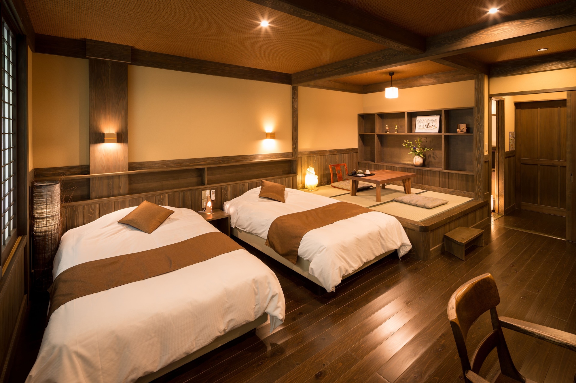 Japanese Western, Twin Beds, Bathtub, North Wing