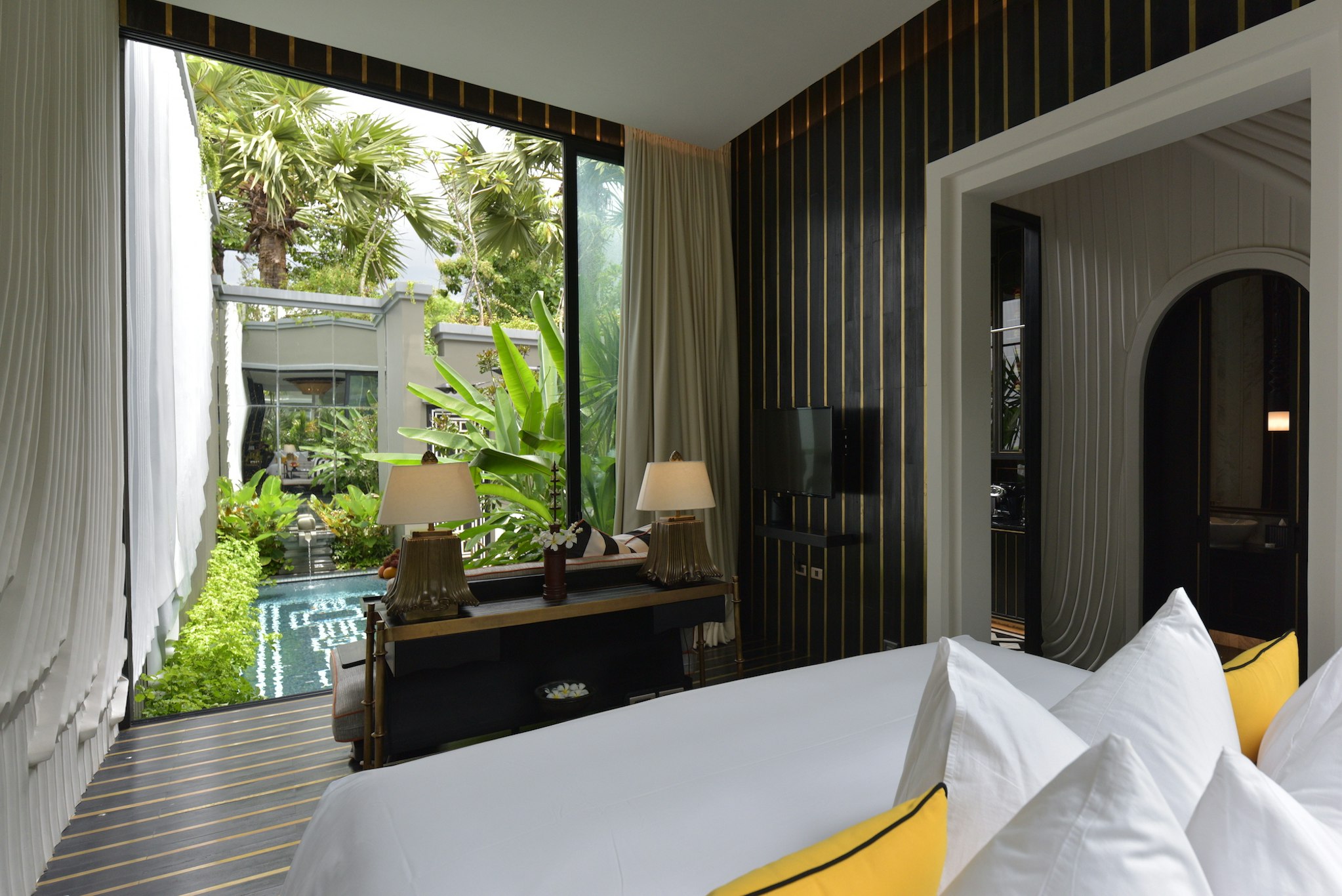Pool, Villa, King Bed