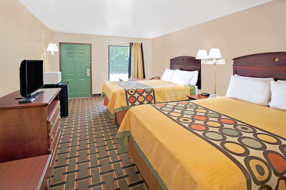غرفة بسريرين مزدوجين للمدخنين، Super 8 by Wyndham Acworth/Atlanta Area GA 2/9