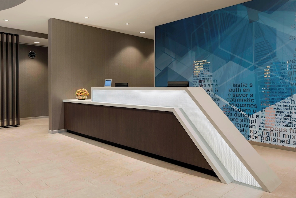 Lobby at SPRINGHILL SUITES BELMONT REDWOOD SHORES, BELMONT - CA