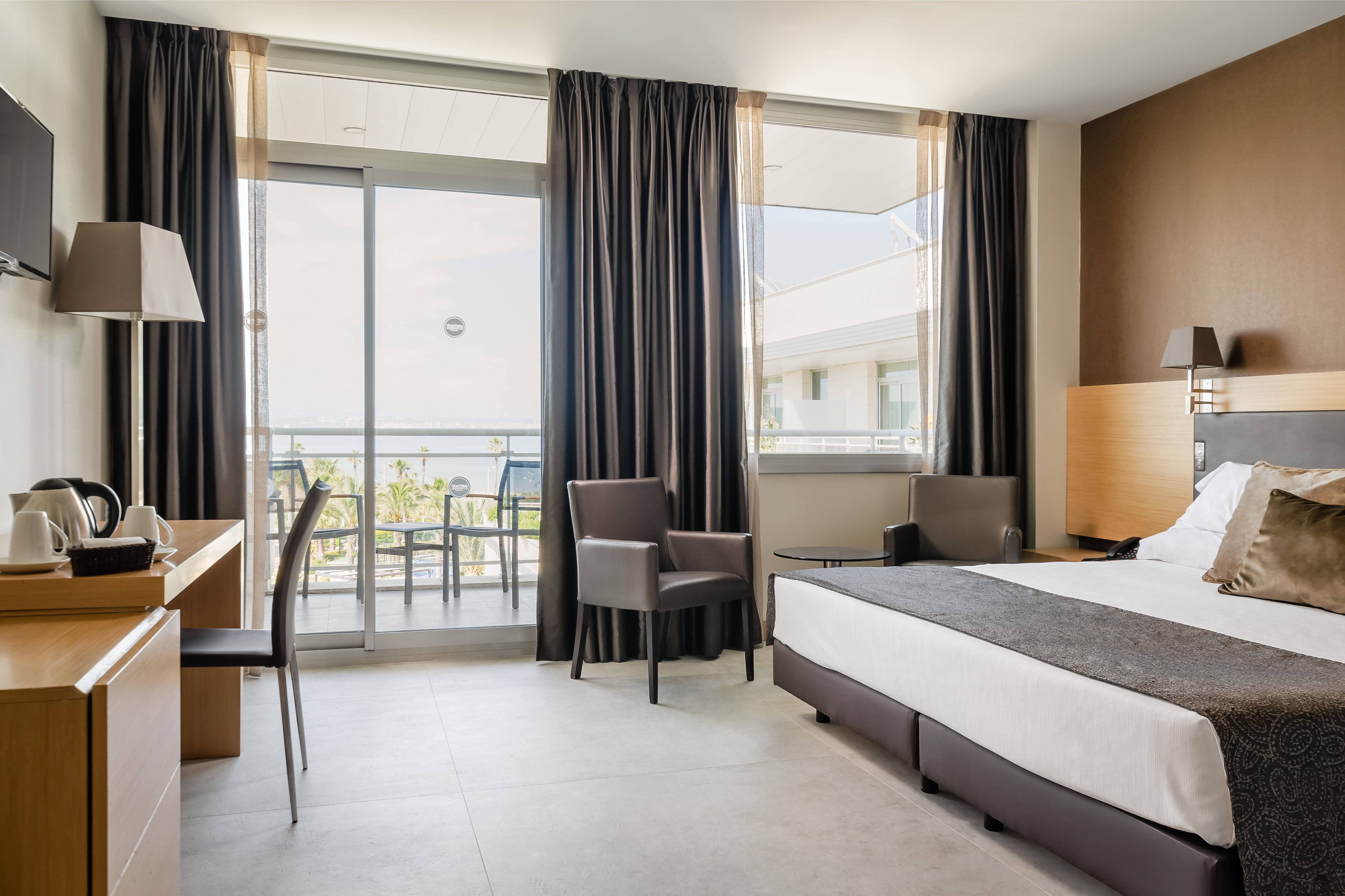 Classic, Double or Twin Bed, Sea View
