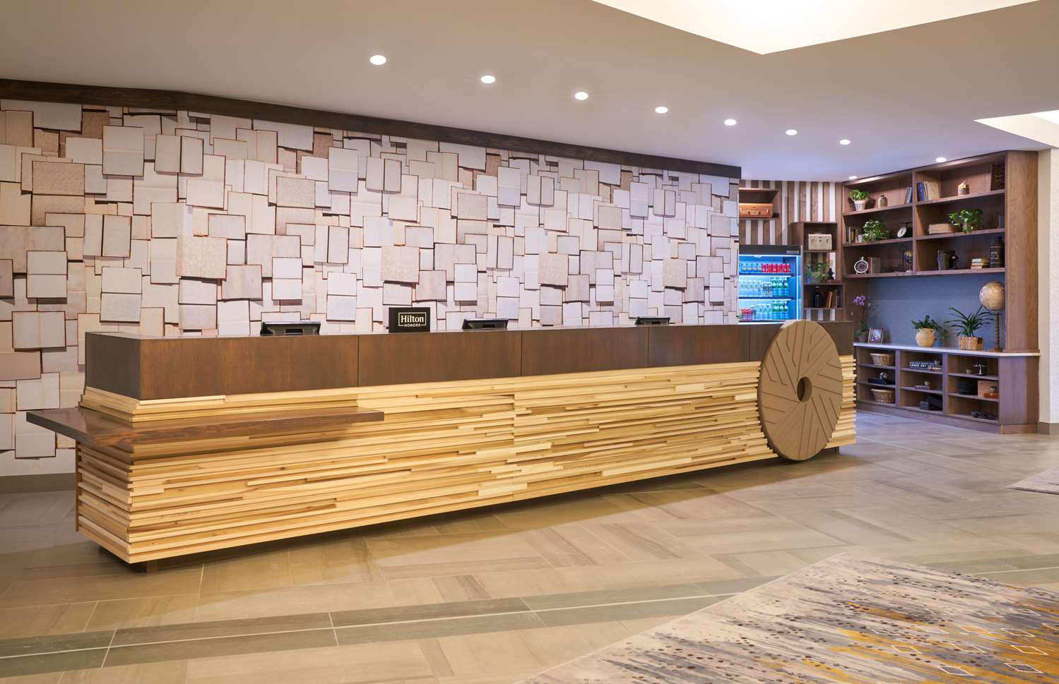 Lobby at Hilton Appleton Paper Valley, APPLETON - WI