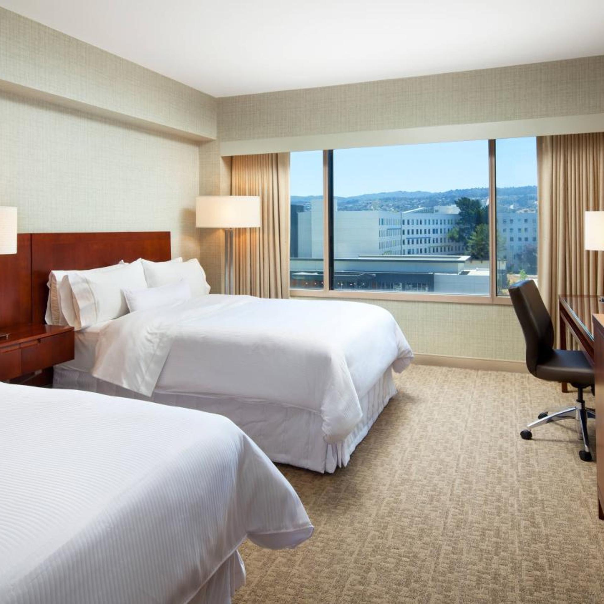 Guest Room, 2 Double Beds, Bay View