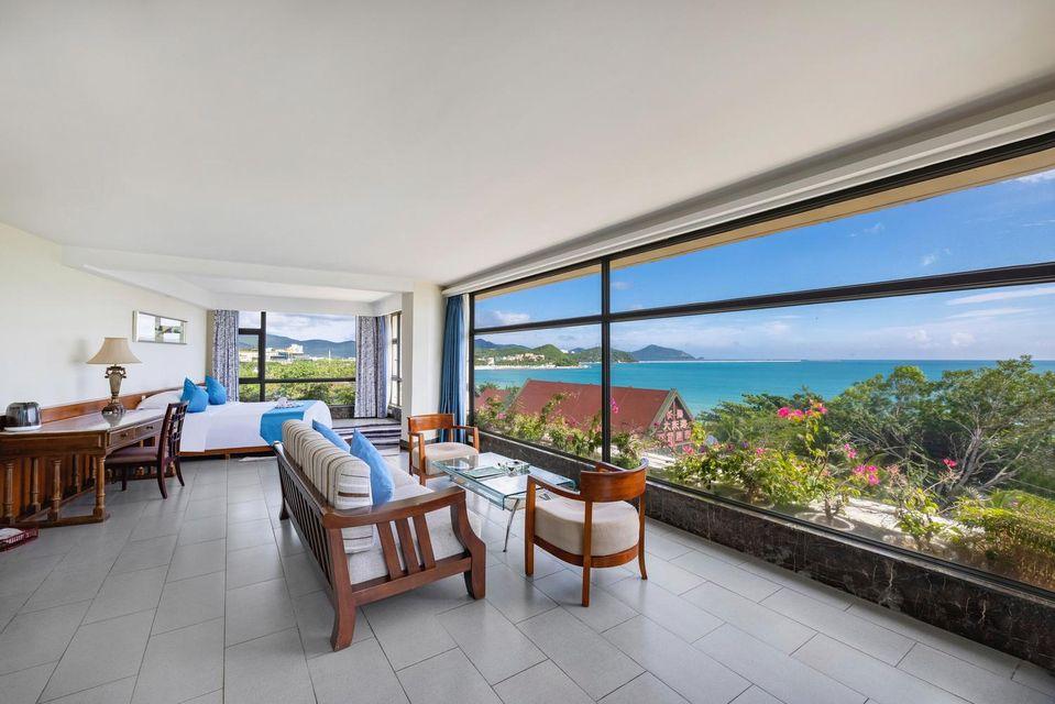 Exclusive, Blue, Studio, Suite, Full Sea View, Parlor, Bathtub