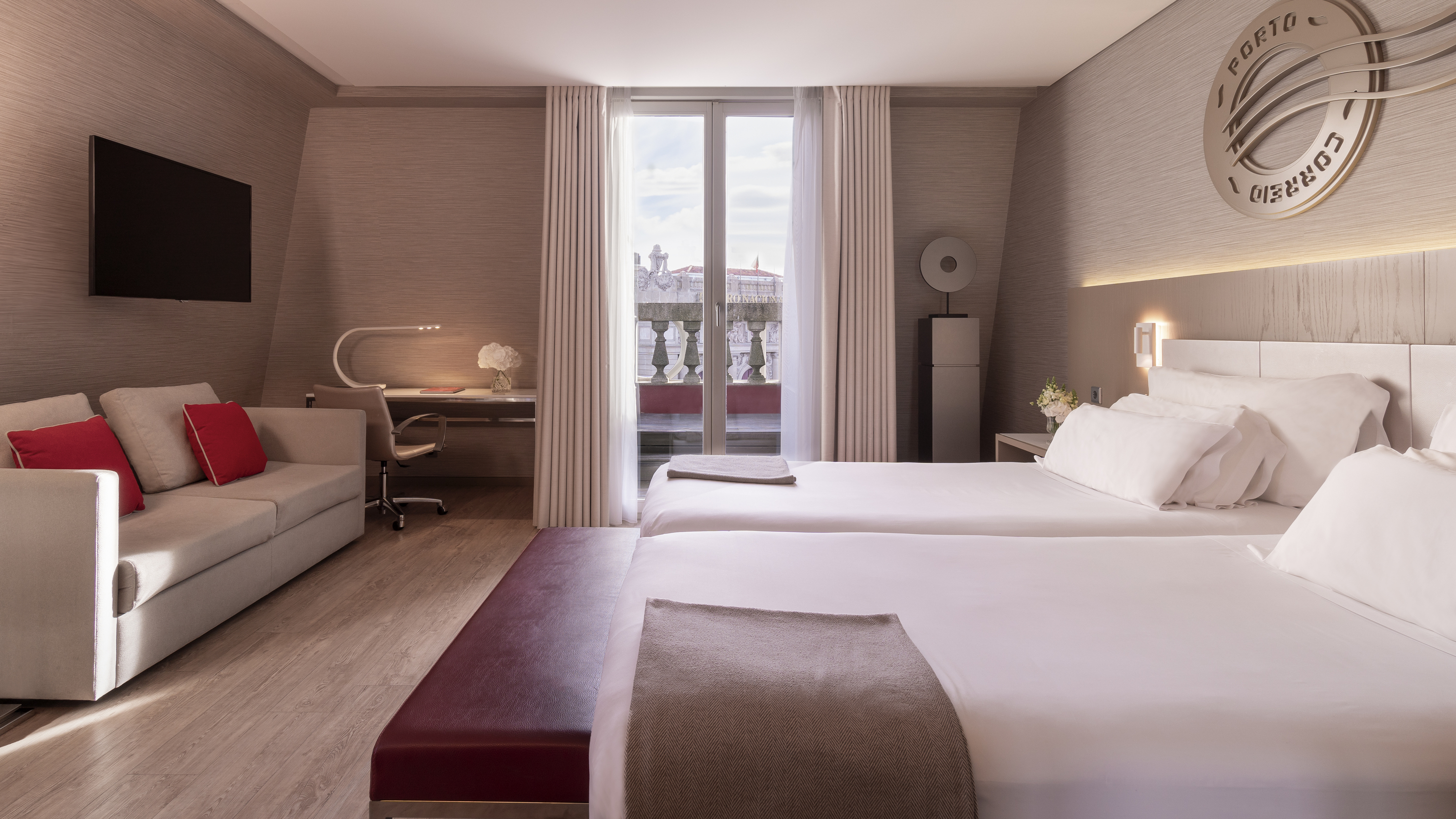 Family, Double Bed, with View