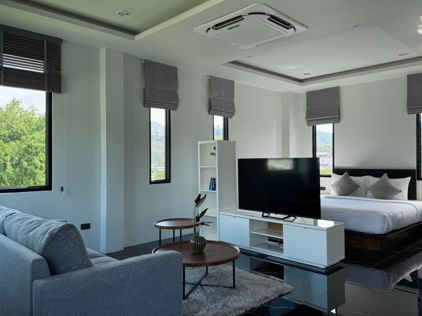 Roof Top, Studio, Queen Bed, Terrace