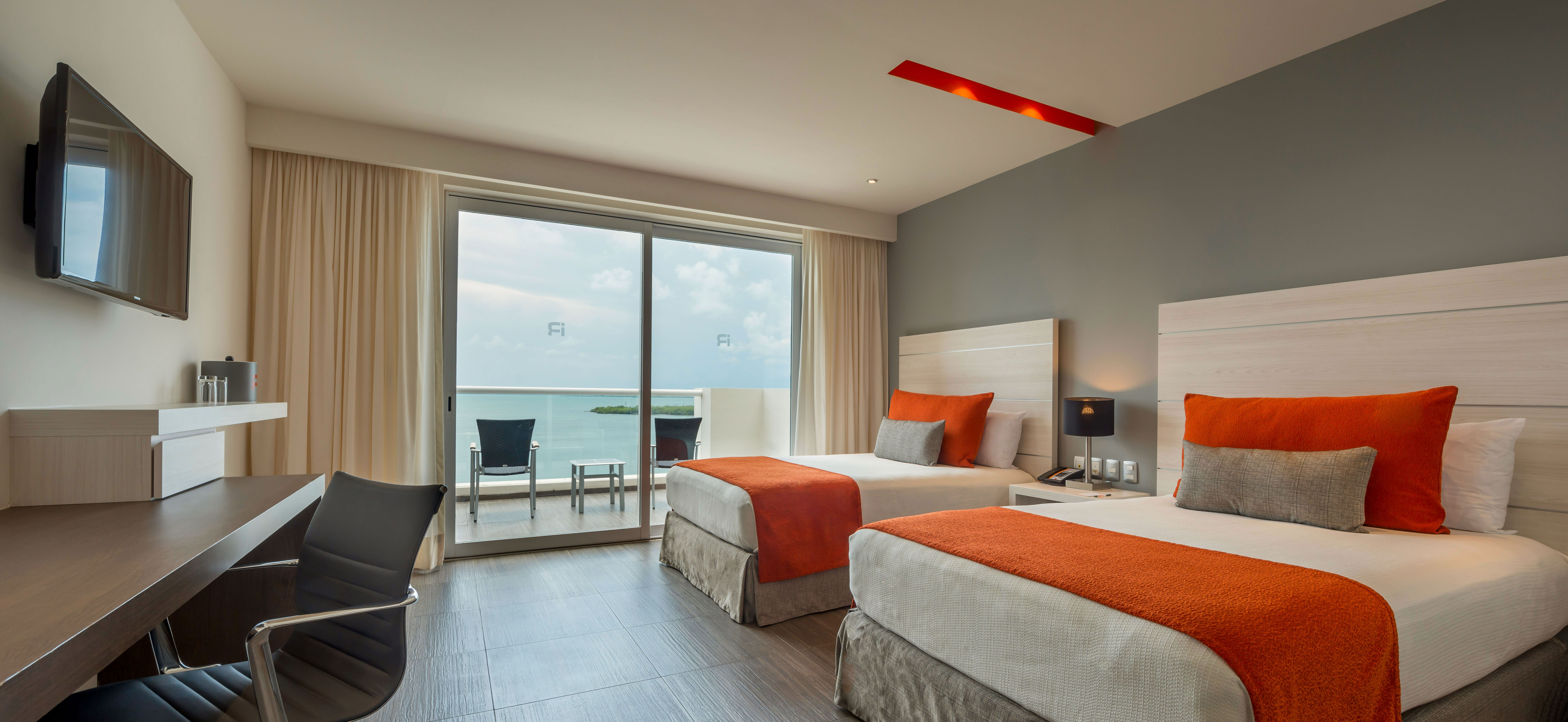 Deluxe, 2 Beds, Lagoon View