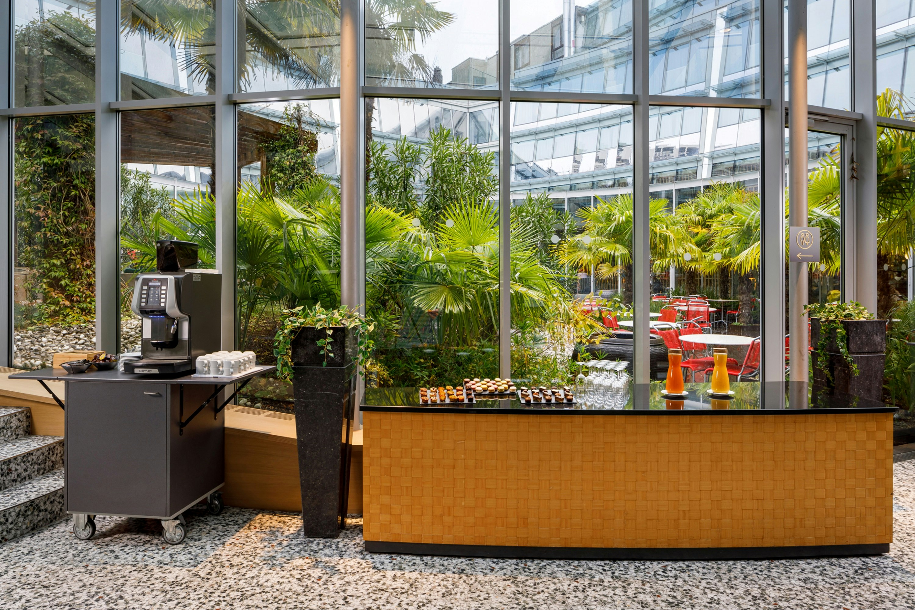 Lobby at Palmiers by Fassbind, LAUSANNE