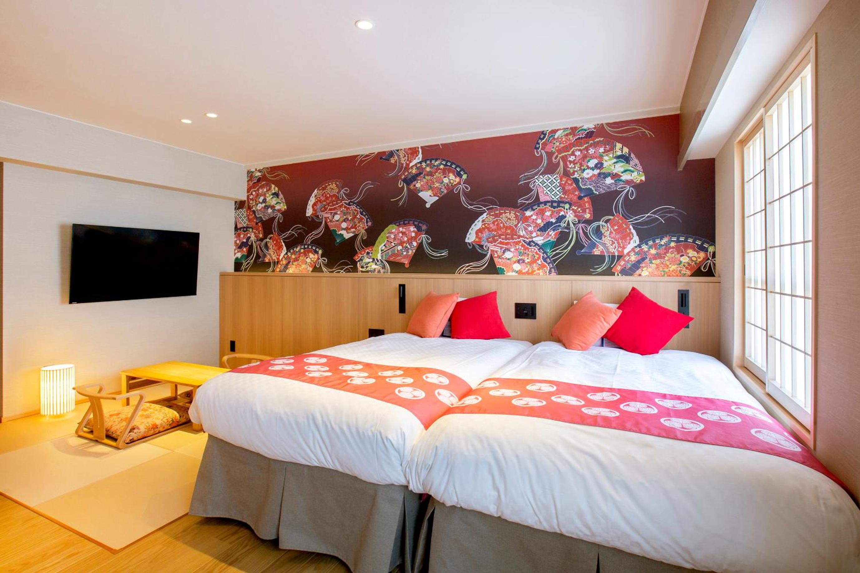 غرفة ديلوكس بسريرين منفصلين بأرضية تاتامي، Hotel Claire Higasa 5/6