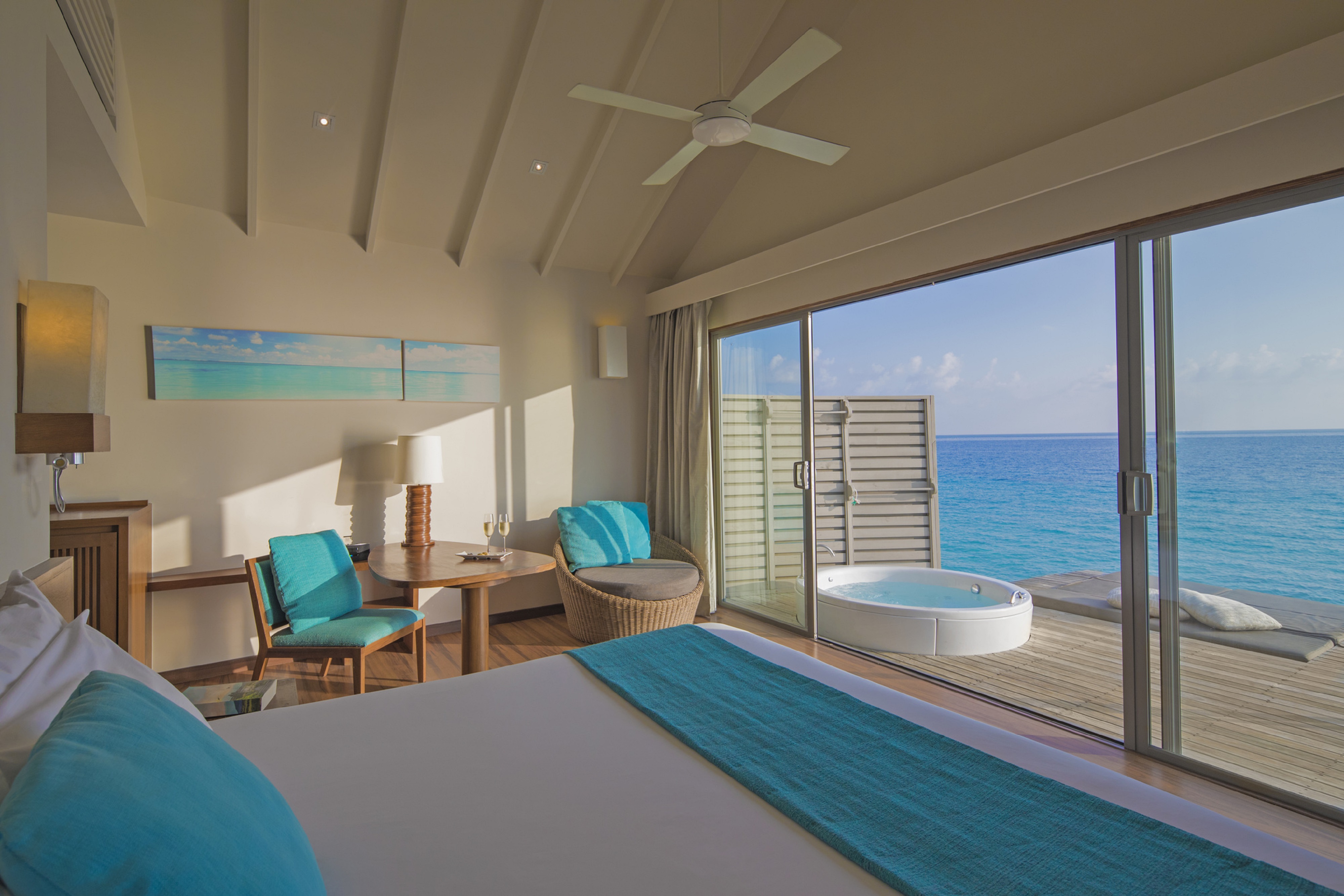 Overwater, Villa, Hot Tub