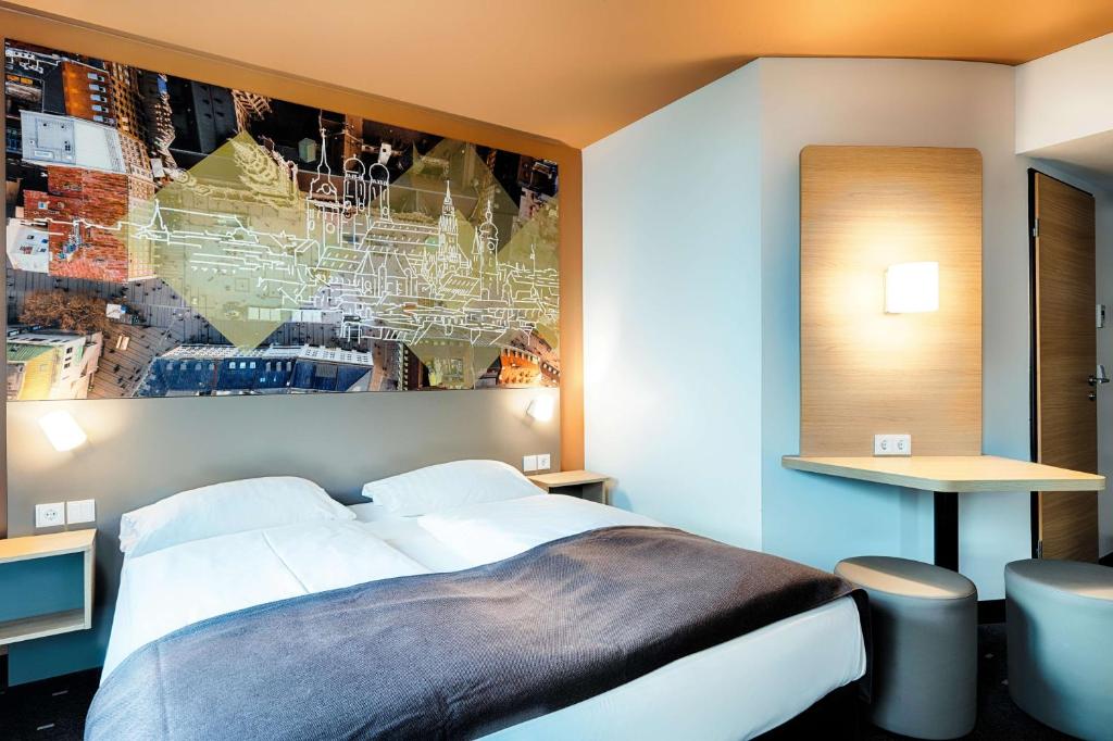 غرفة بسرير مزدوج، B&B HOTEL Munchen-Hbf 3/4
