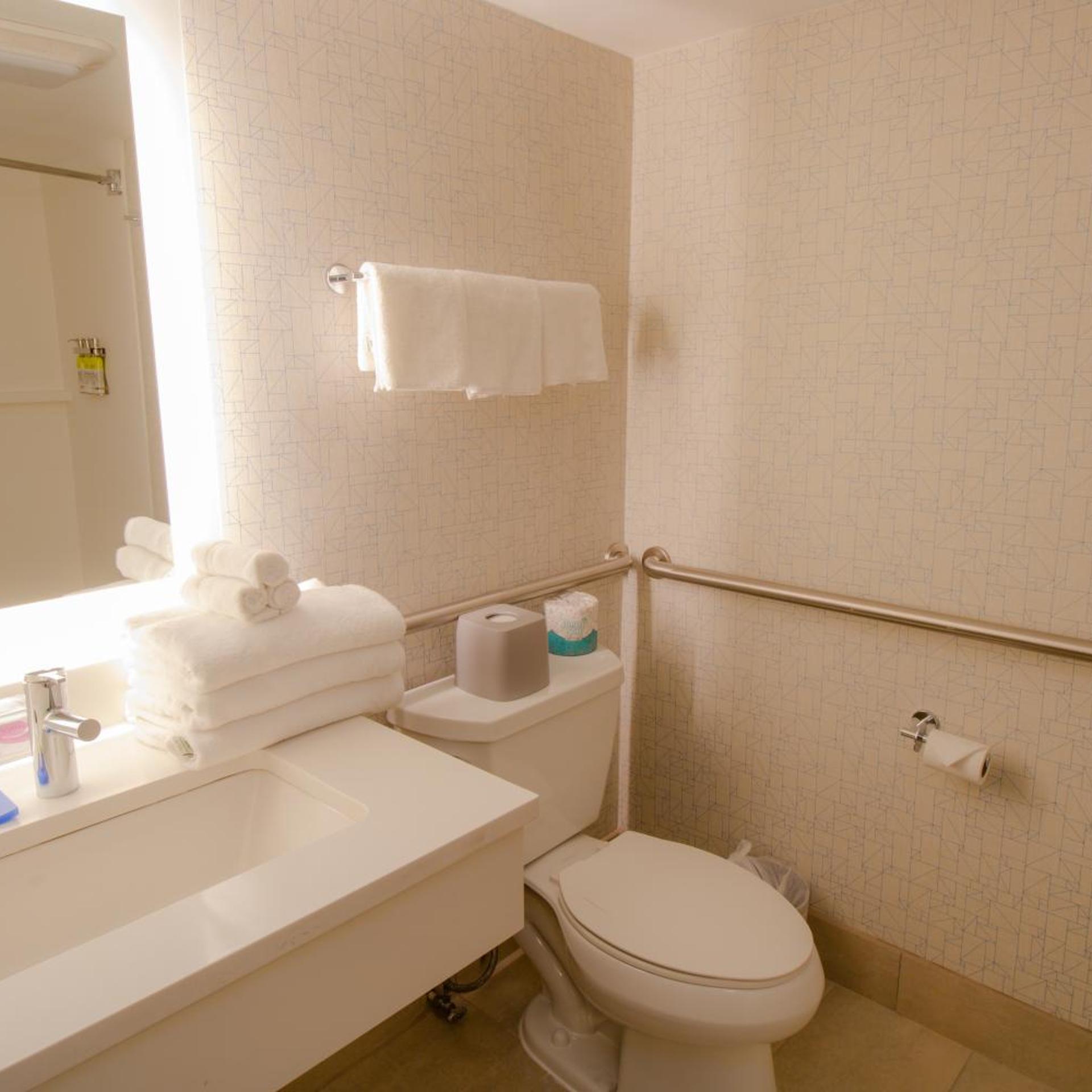 استوديو بسرير كوين لذوي الإعاقة، Holiday Inn Express Hotel And Suites Manassas 6/8