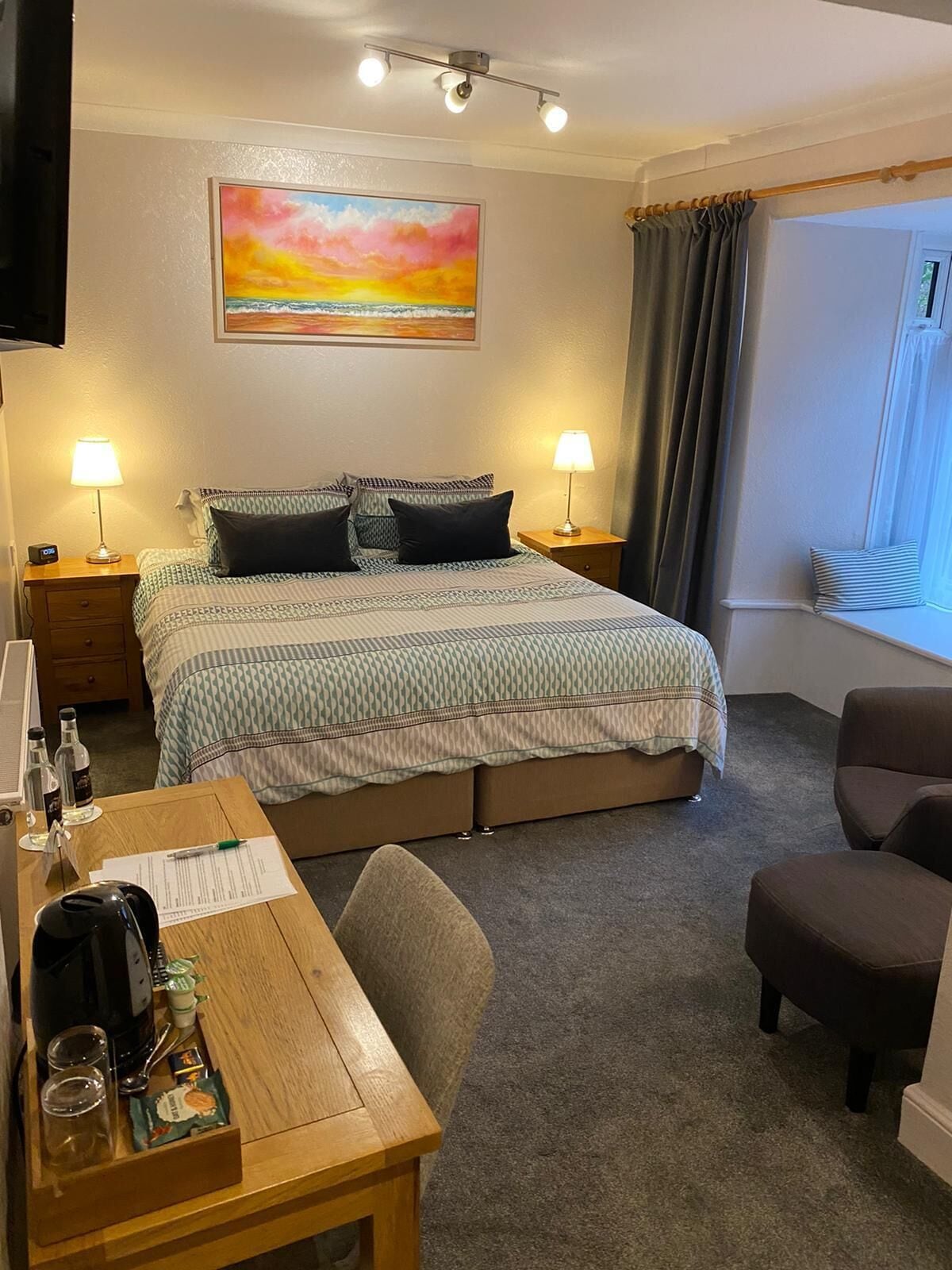 Room, Twin Beds, Large