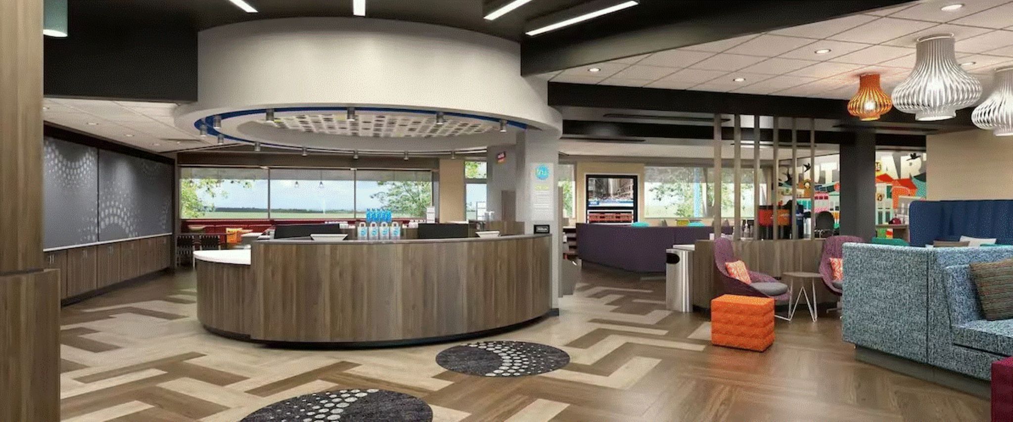 Lobby at Tru by Hilton Chesterfield Township Detroit, CHESTERFIELD - MI