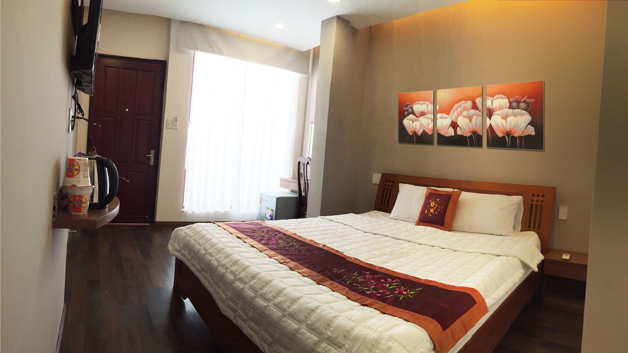 غرفة قياسية بسرير مزدوج بإطلالة على الحديقة، QUAN QUAN HOTEL 2/6