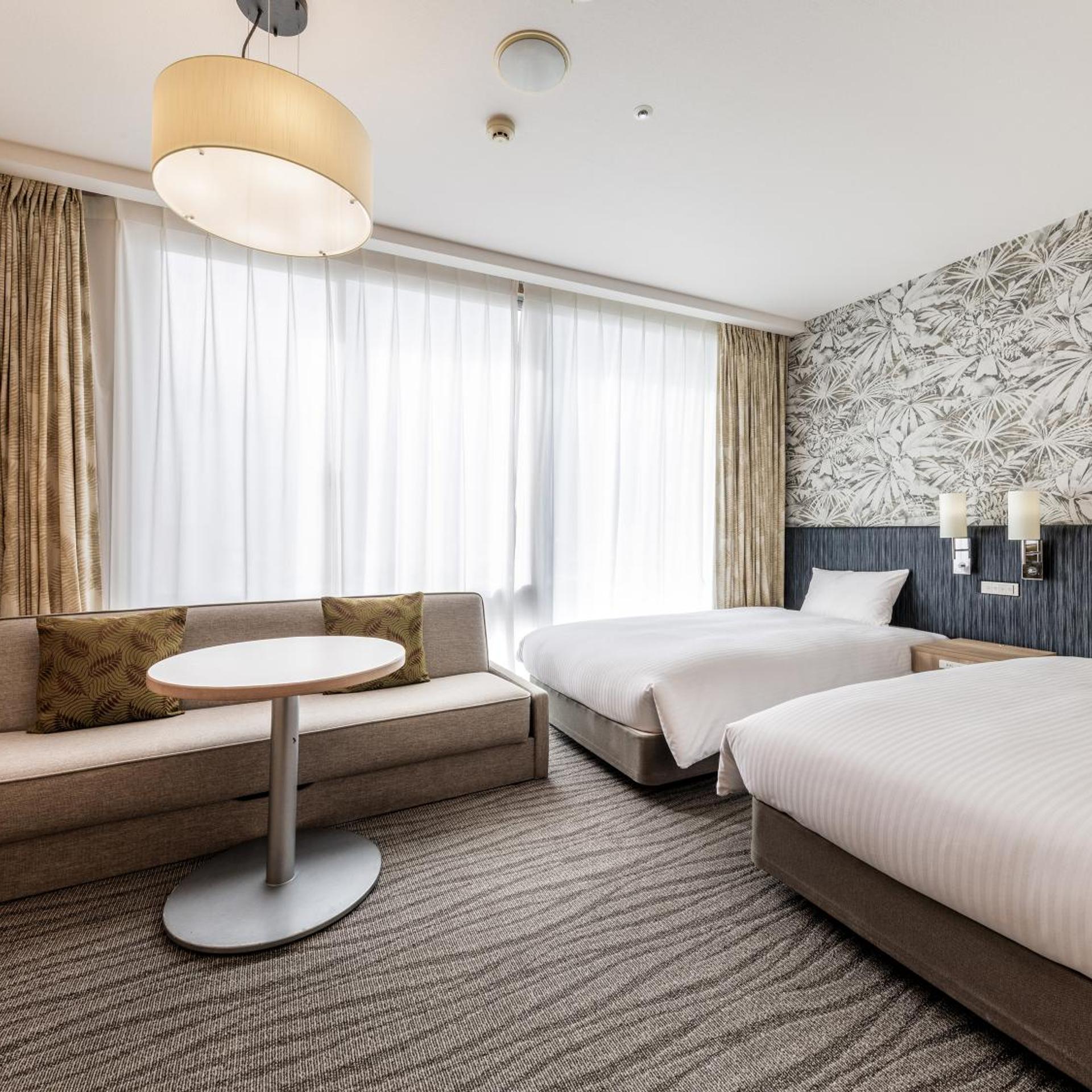 غرفة كومفورت بسريرين منفصلين، Nishitetsu Resort Inn Naha 2/6