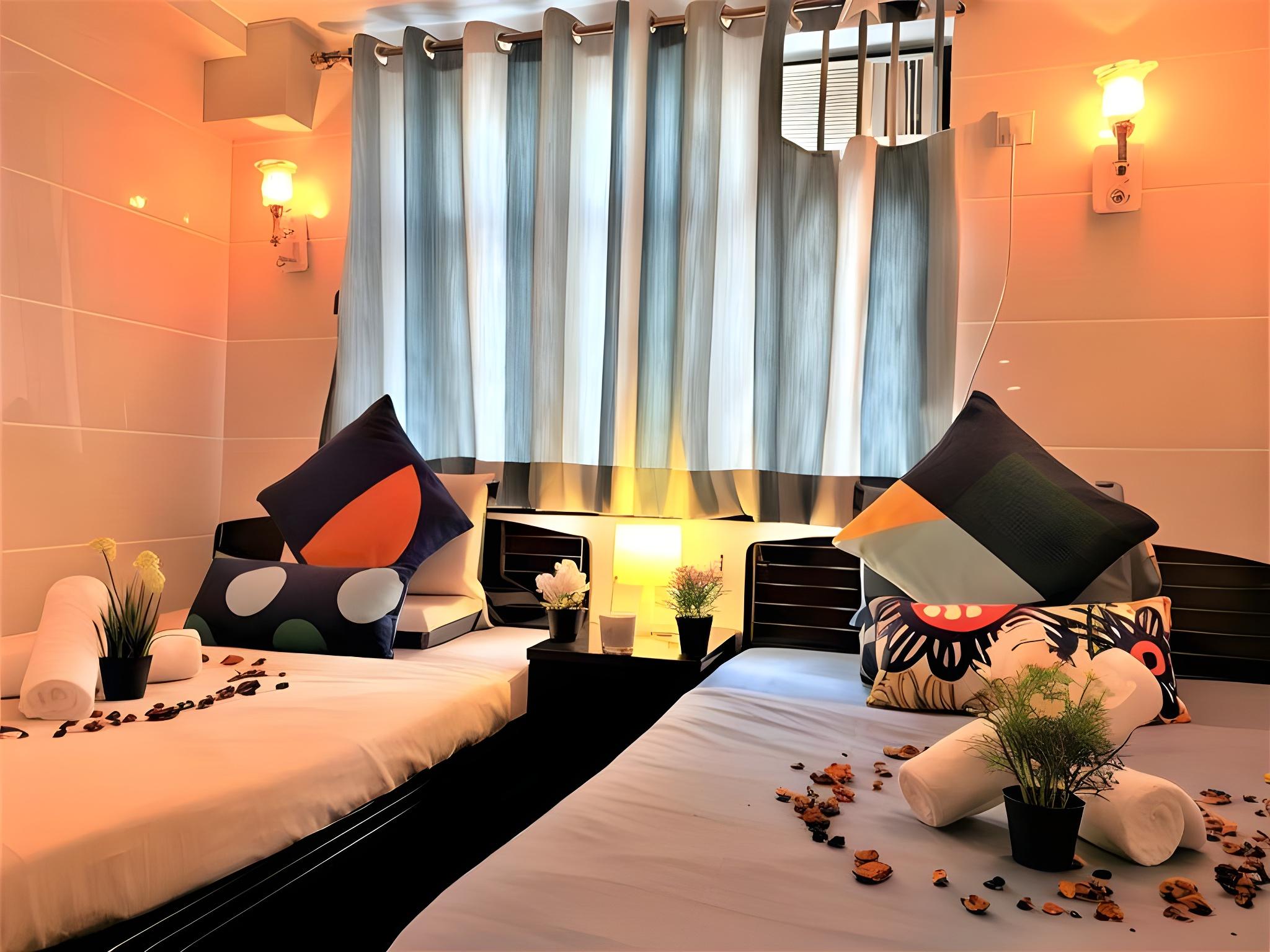 Semi Room, Deluxe, Triple, 1 Double and 1 Single Bed