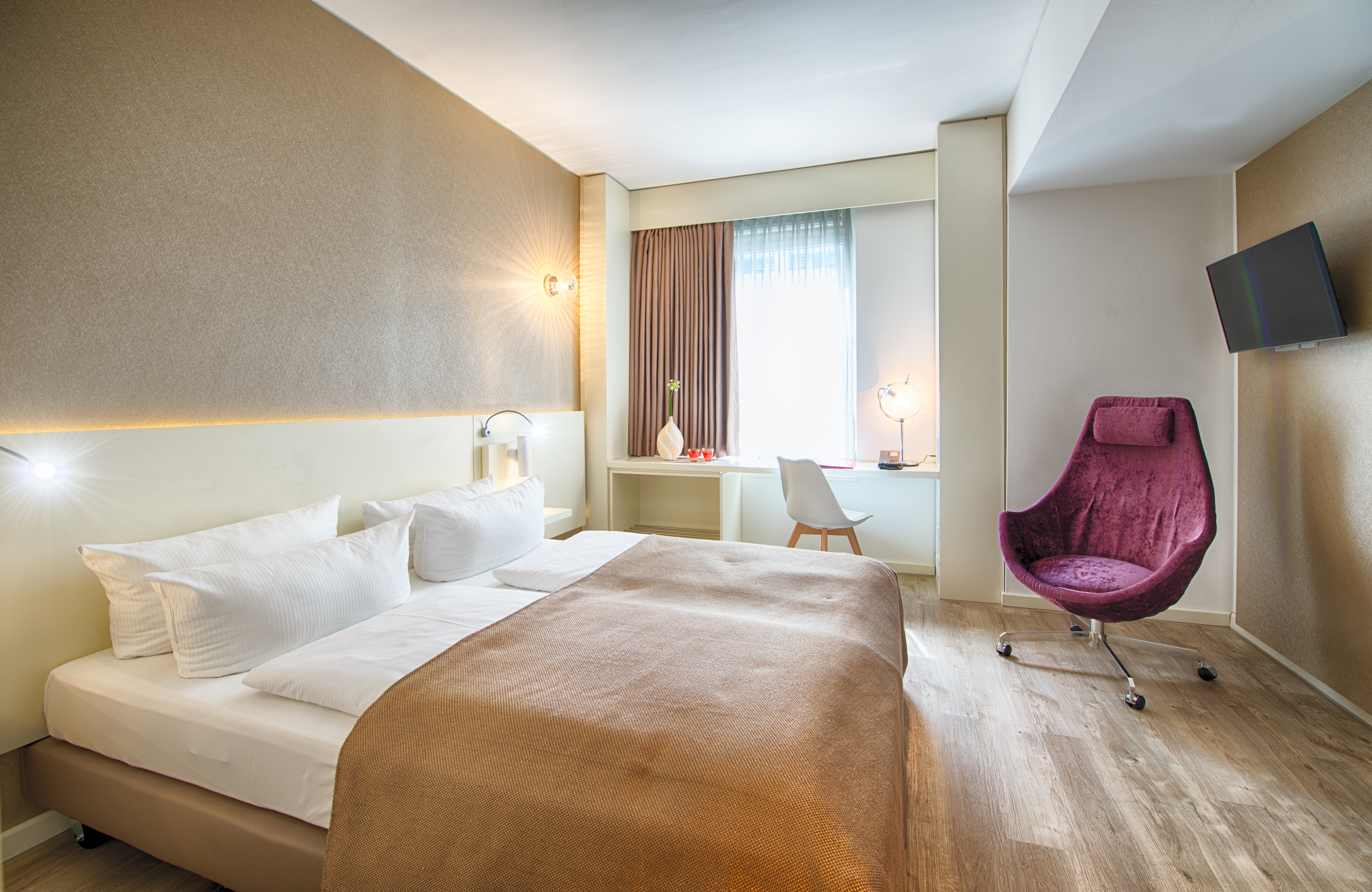 غرفة سوبيريور مفردة بسرير مزدوج، LEONARDO HOTEL BERLIN MITTE 2/5