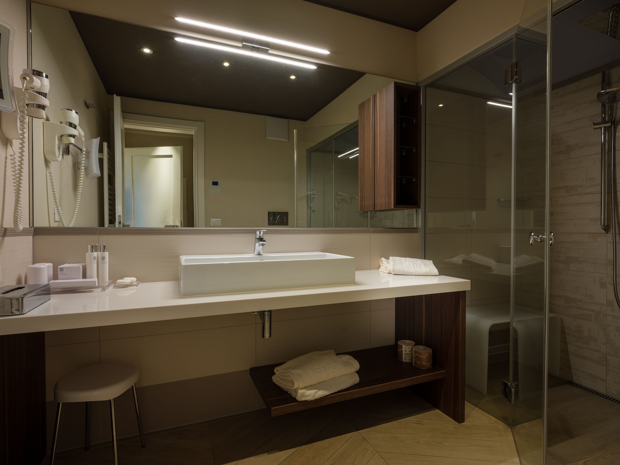 جناح ملكي بسرير مزدوج مع أريكة بحوض جاكوزي، Parc Hotel Germano Suites 3/4