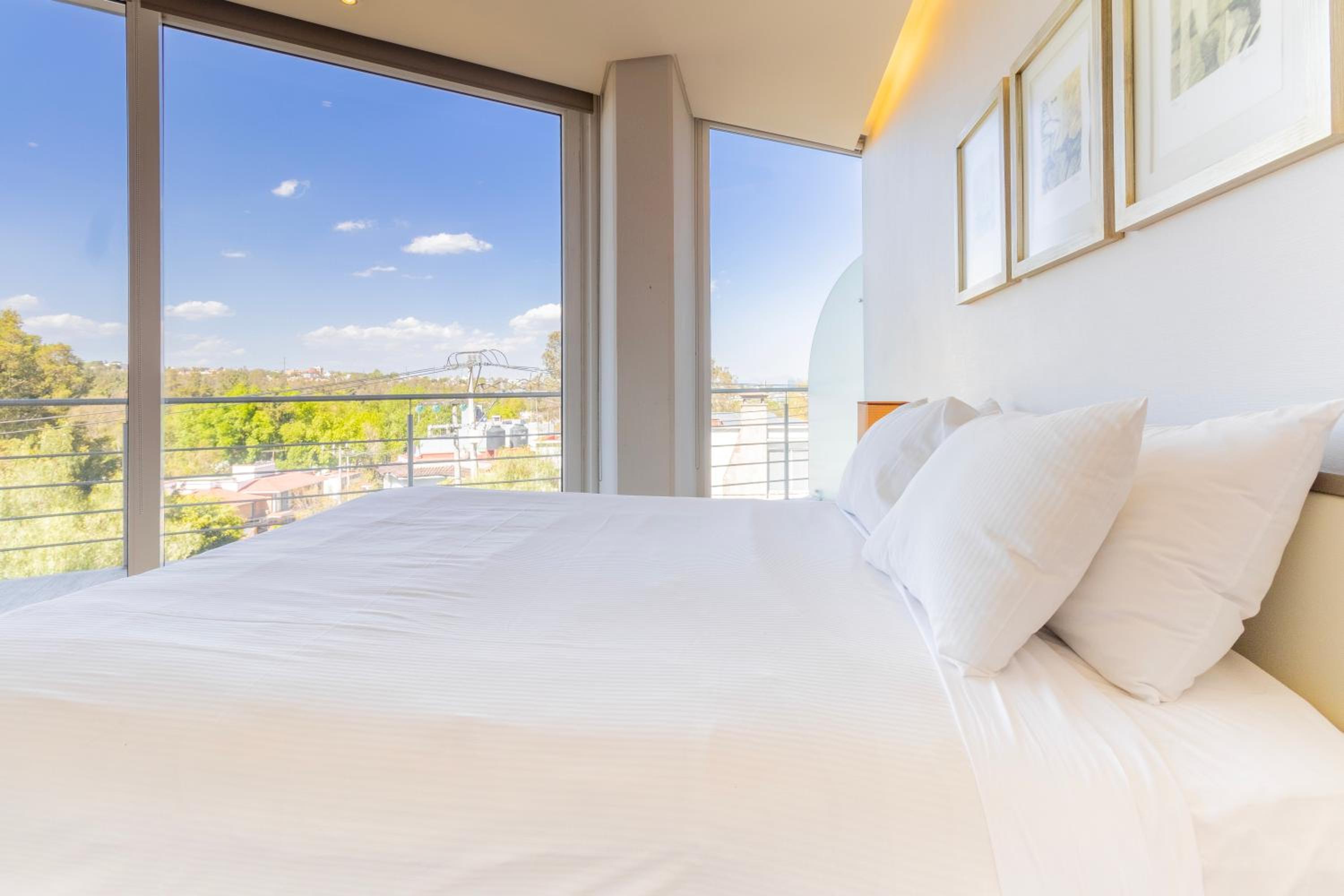 جناح ديلوكس بشرفة، Capitalia ApartHotel San Angel Inn 6/10