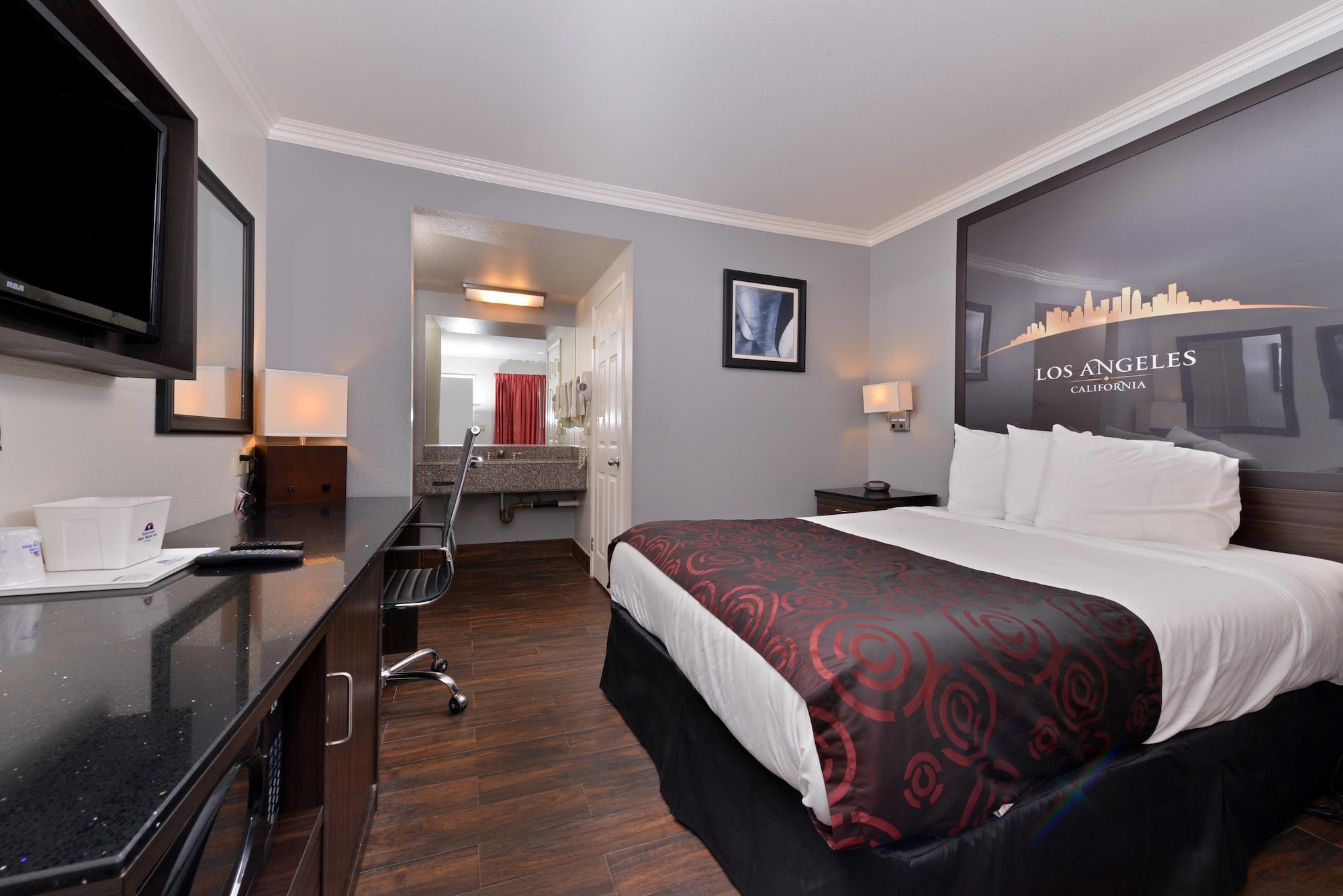 غرفة بسرير كينج، Emerald Inn on Sunset 2/6