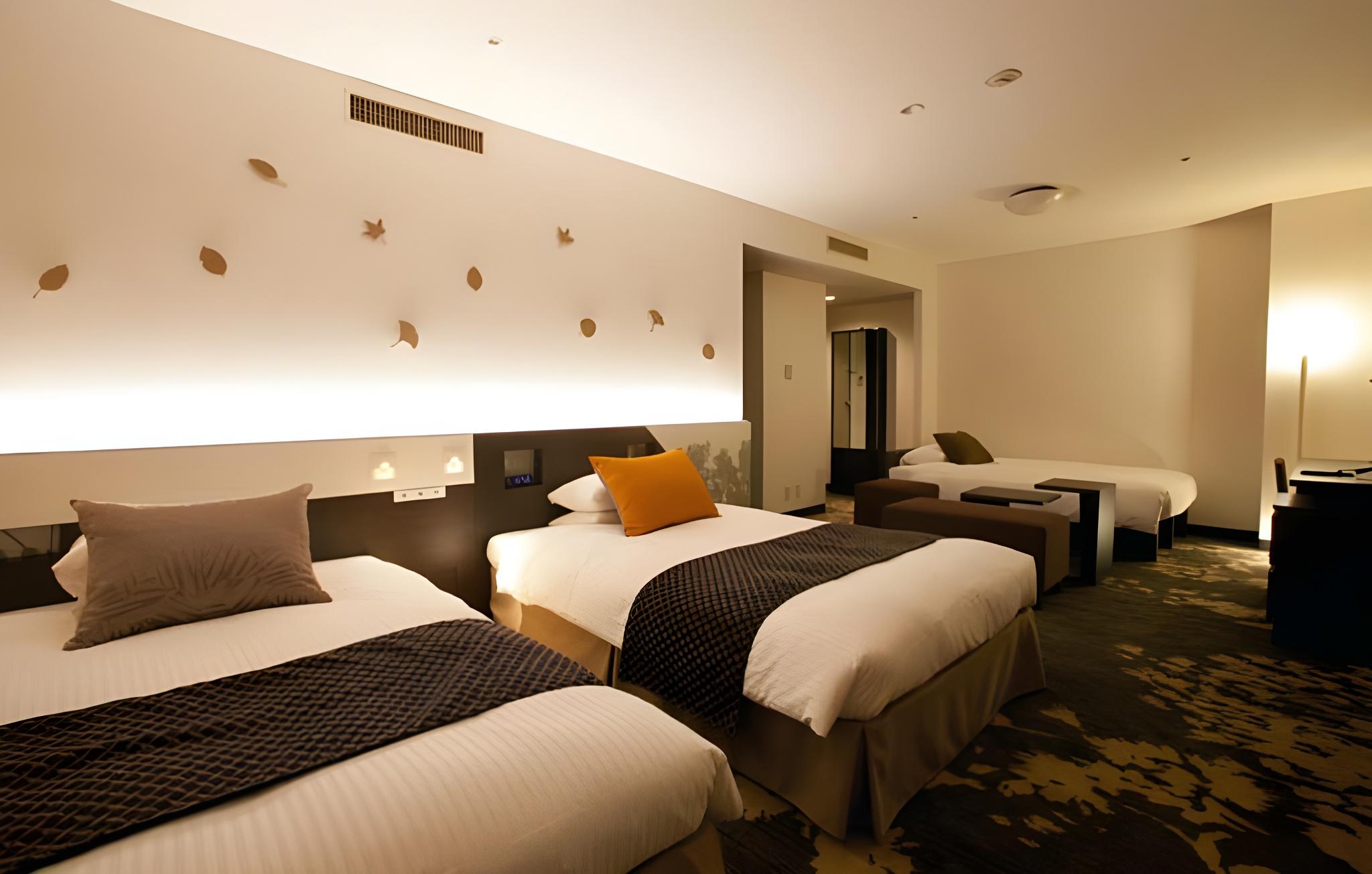 Deluxe, Triple, Twin Beds, with Extra Bed