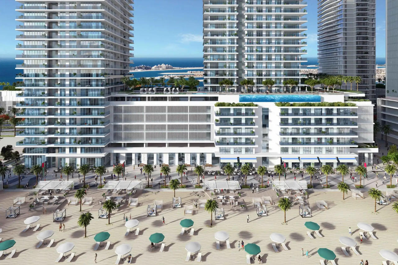 3BR with Marina Skyline View & Private Beach in DUBAI
