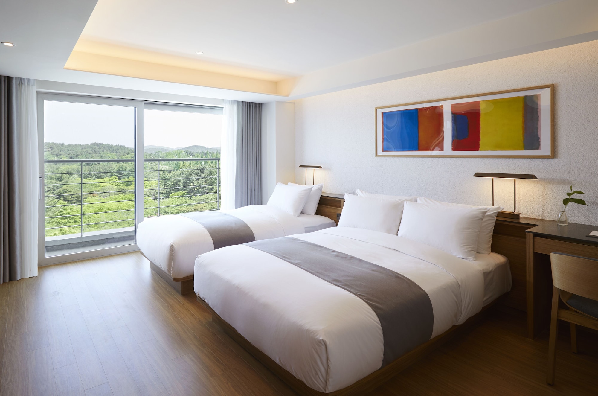 DELUXE, TWIN BEDS, MOUNTAIN VIEW