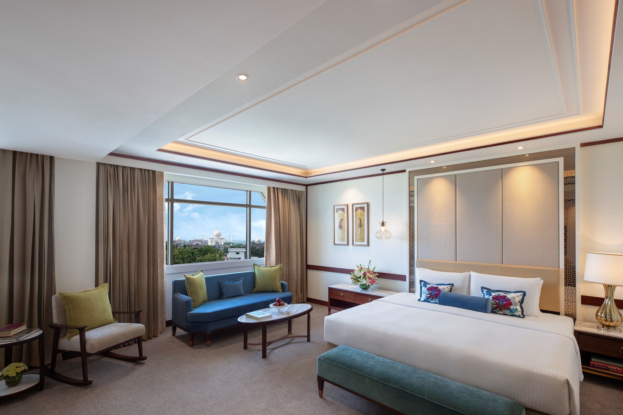 Suite, King Bed, Taj Mahal View