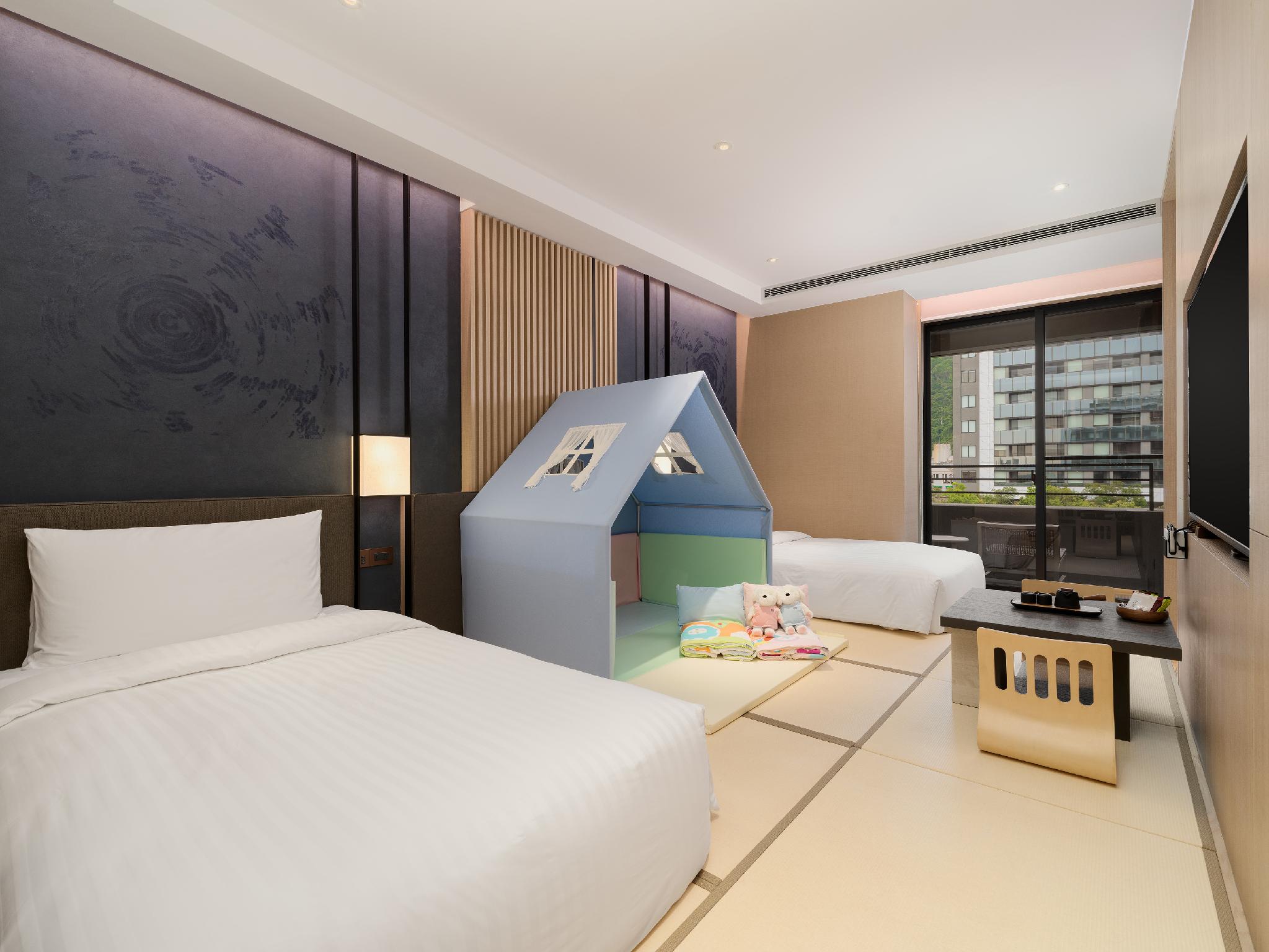 Reserve, Japanese, Superior, Tent, Twin Beds, Patio
